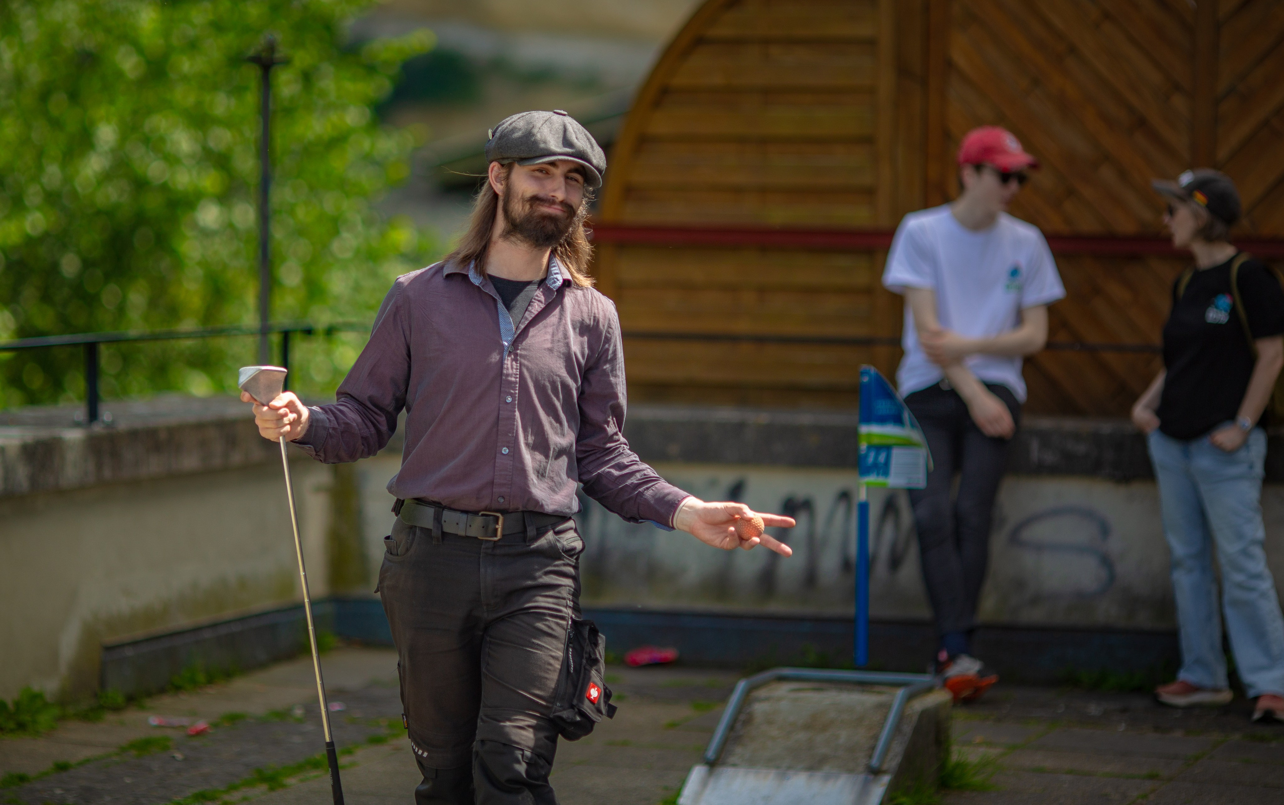 Esperantista golfumado tra Fribourg. Portret photographer in Switzerland Artur Magpie