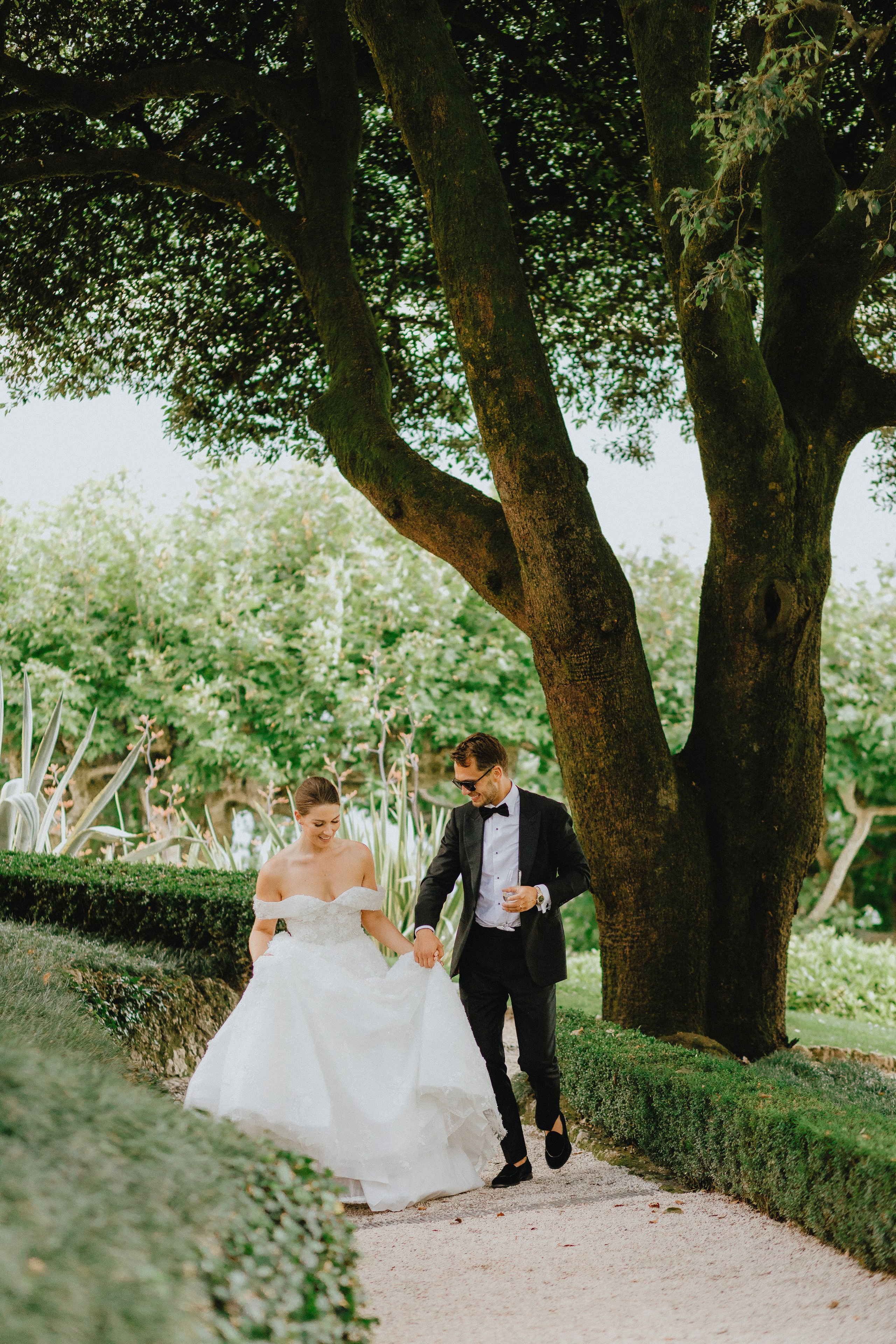 Katie & Remy, Villa del Balbianello, Como. Photographer in Italy Anna Linnik
