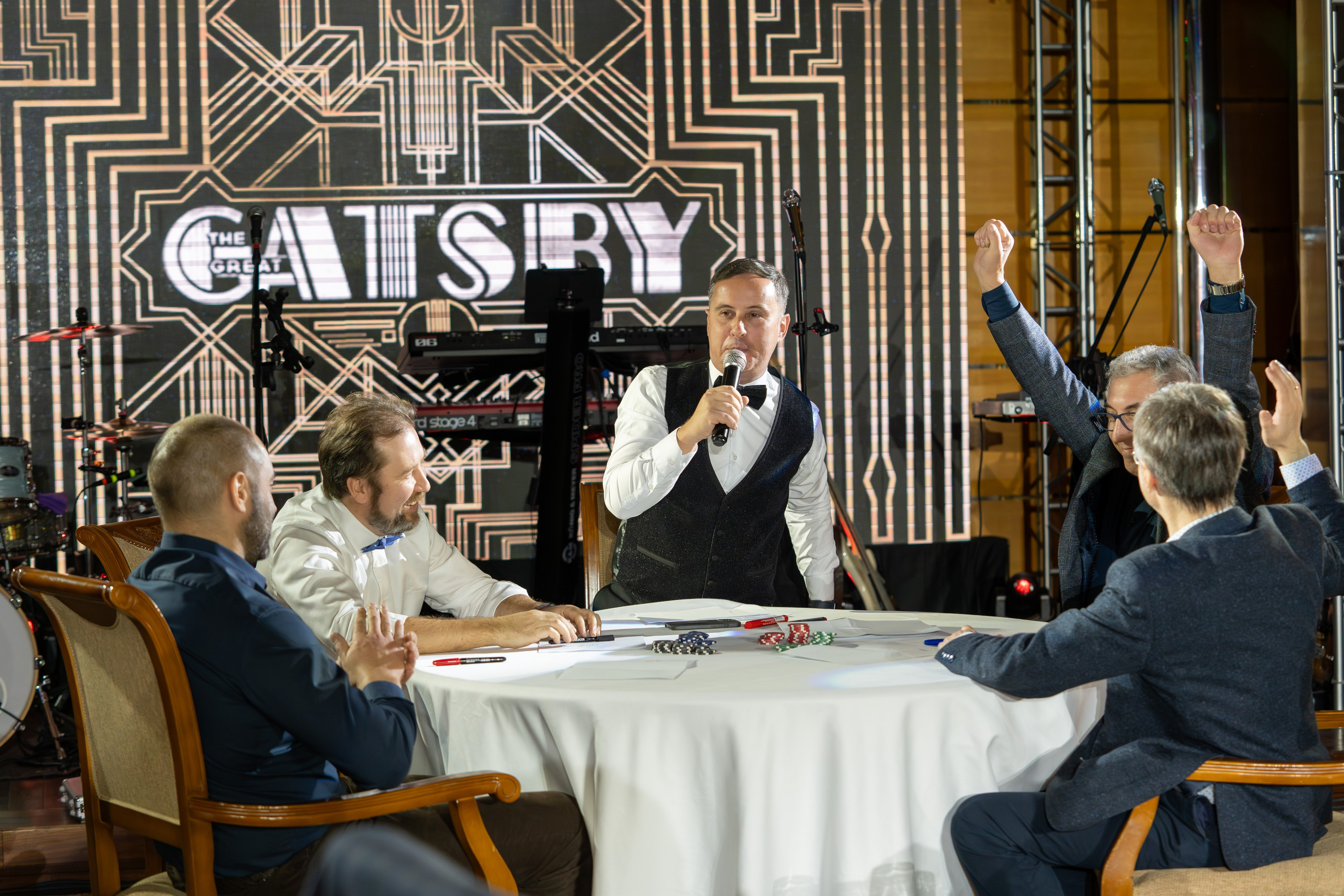 Новый год в стиле Great Gatsby. Репортажный фотограф в Красной Поляне и Сочи Павлюченко Екатерина