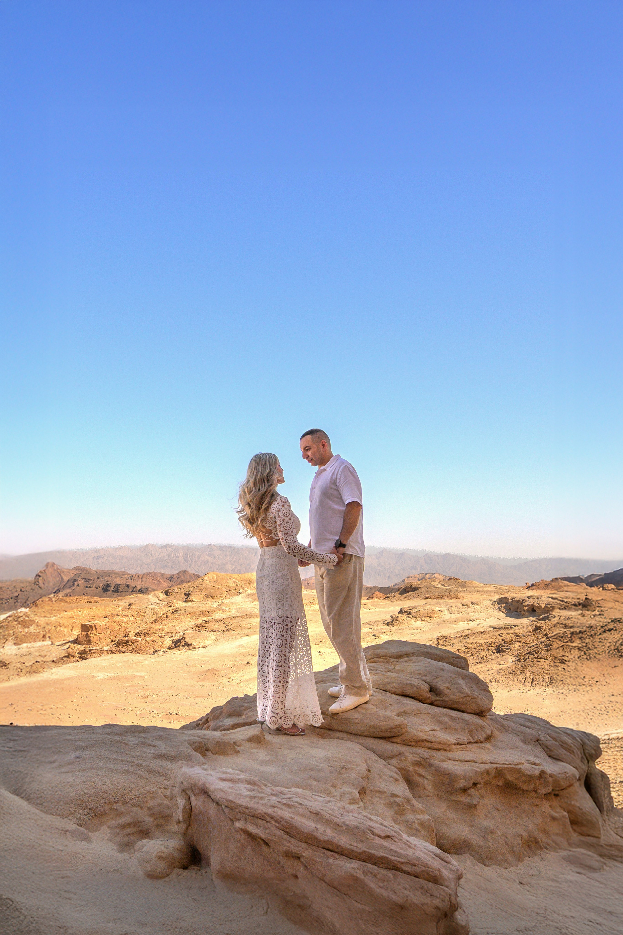 Lev & Bella_"She said YES” in a Timna park. Family children pregnancy love stories photographer in Eilat Israel Olga Amchislavsky