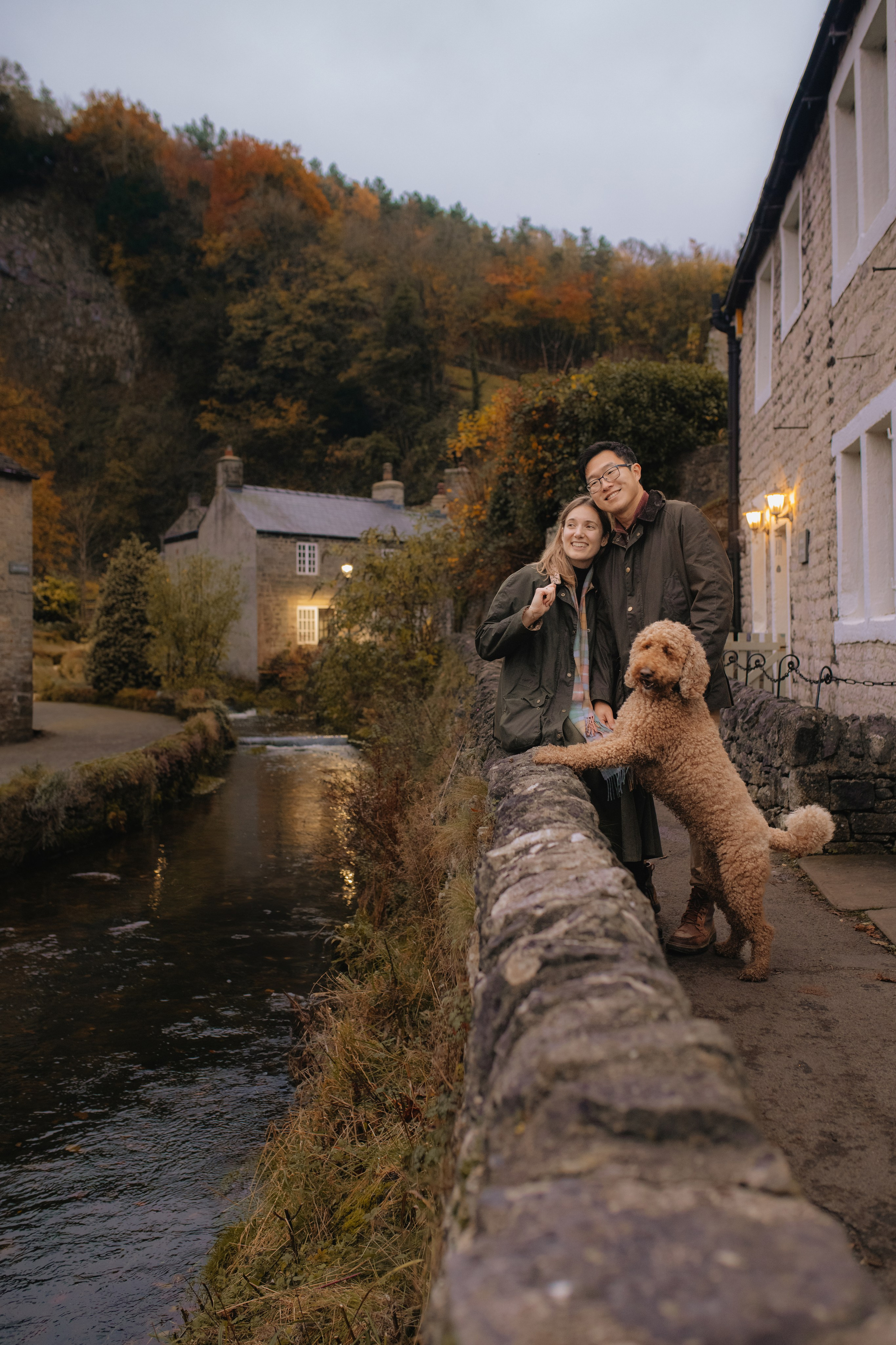 L & C in Peak District. Tania Gandrabur, photographer in West Midlands, England
