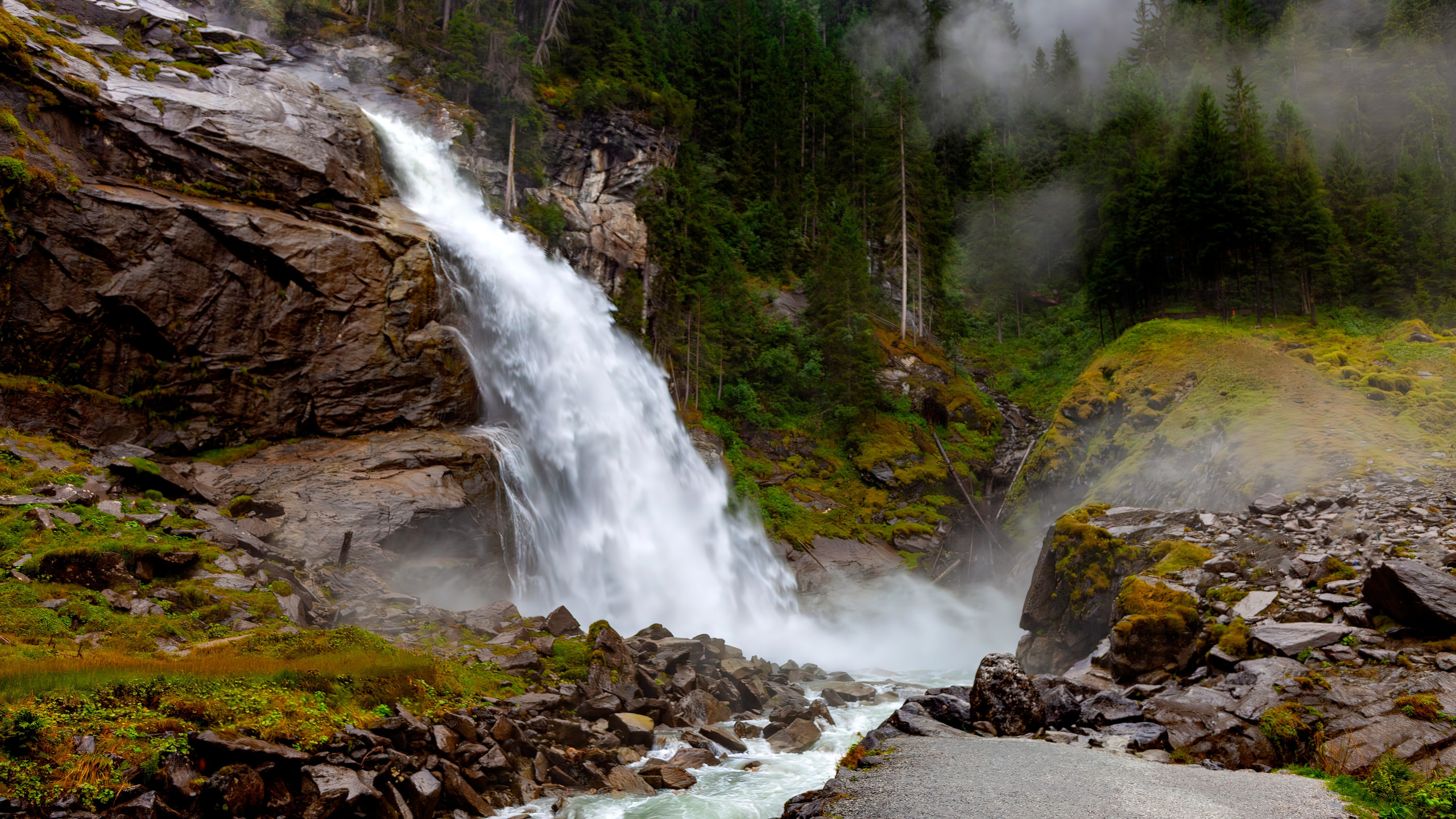 192.Krimmler Wasserfälle.Austria.17.8.2025. Путешествия в формате 360......