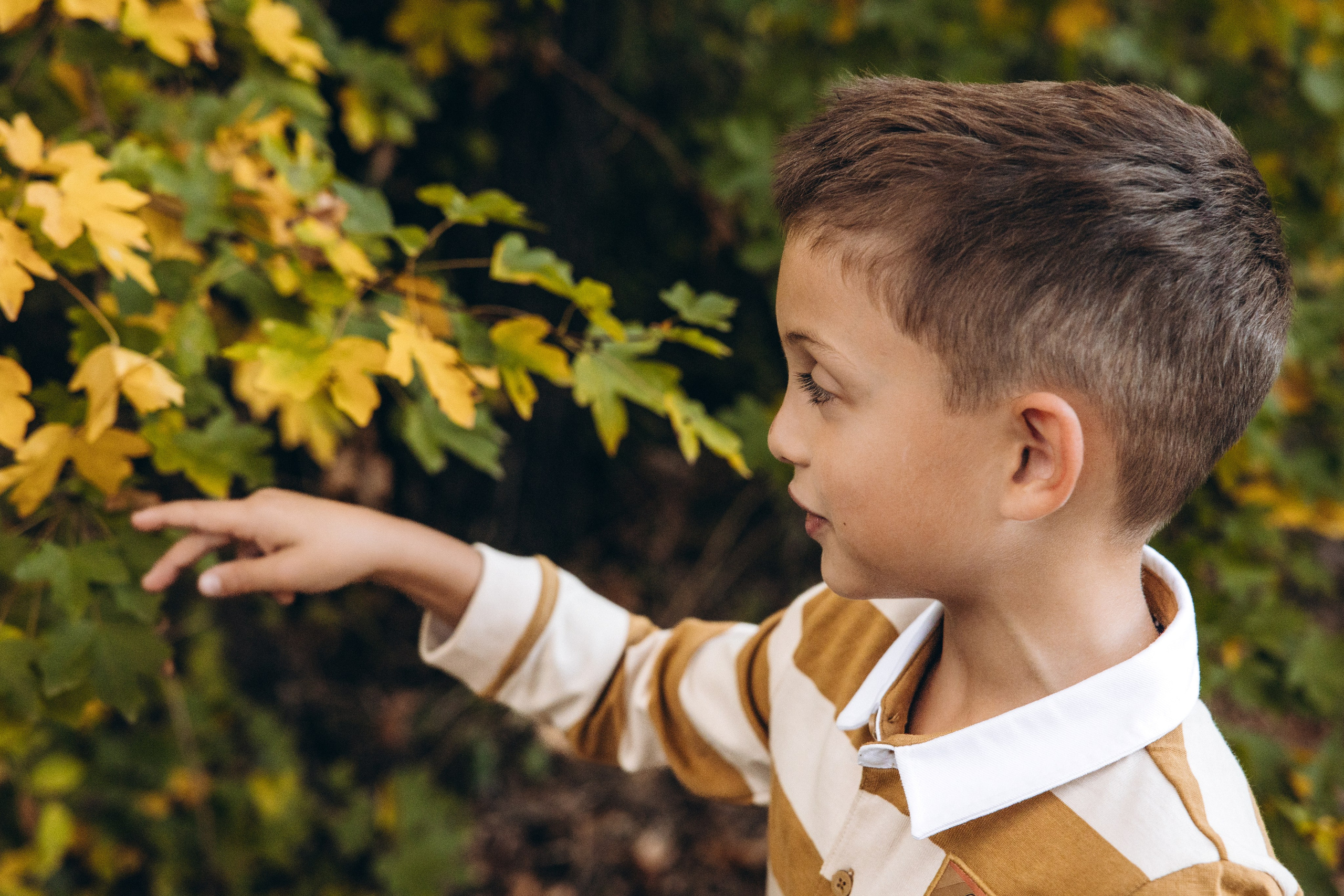 Autumn mother-son family photoshoot in Toulouse. Eugénie Smirnova — your photographer in Toulouse and southwest France