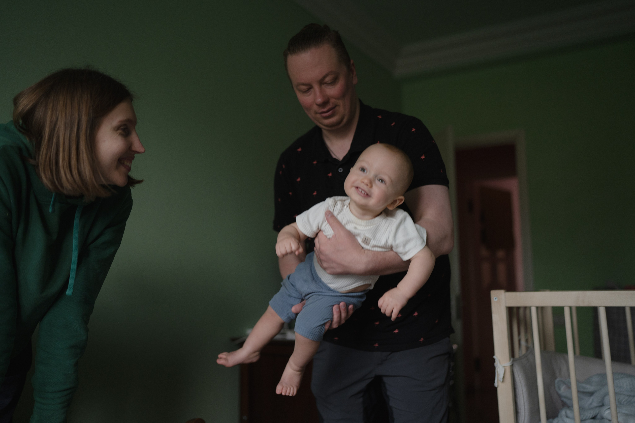 Alena, Vlad and their son Lev. Main