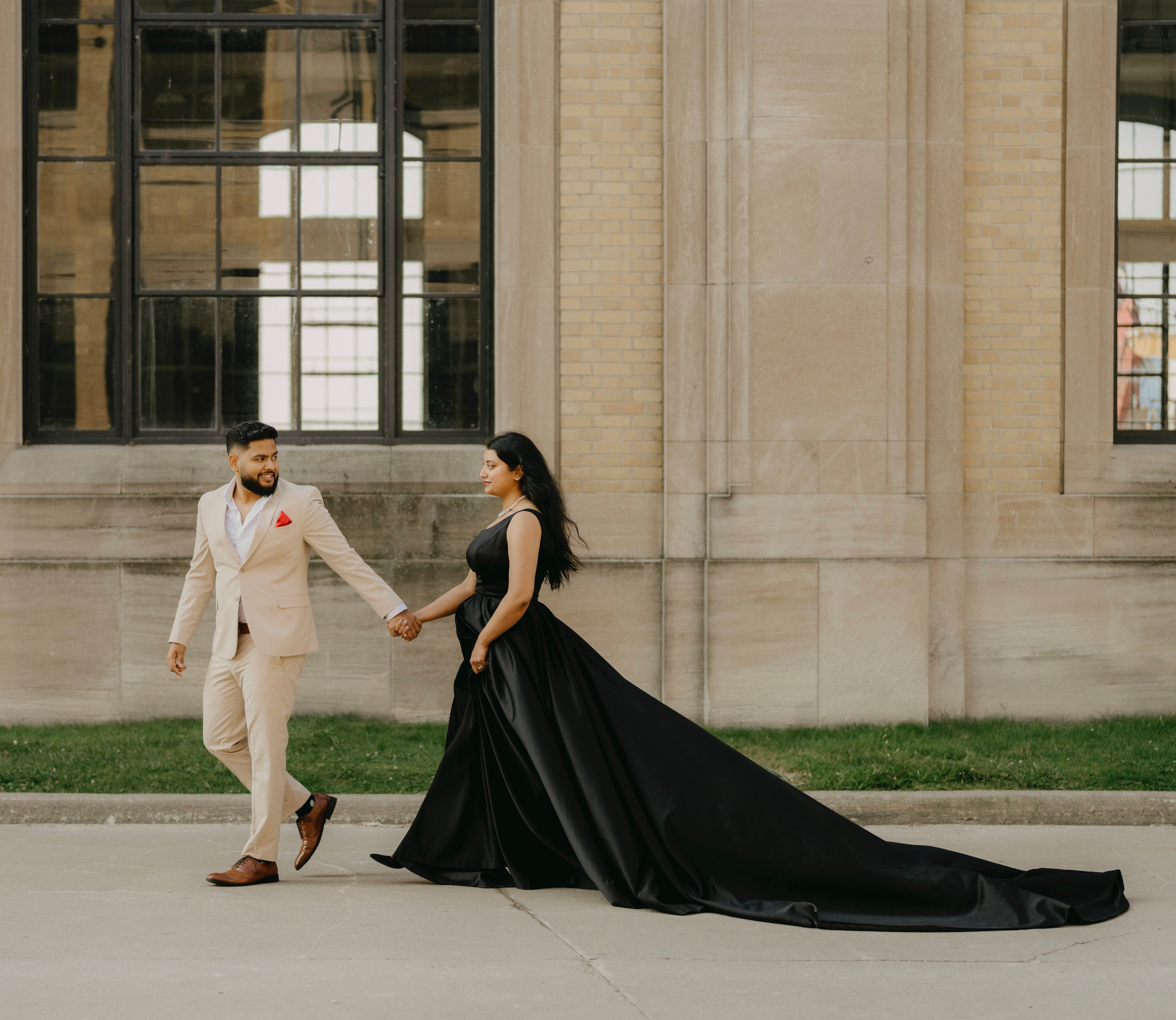 Couple Photoshoot at R.C. Harris Water Treatment Plant Toronto | Antevasi Studios