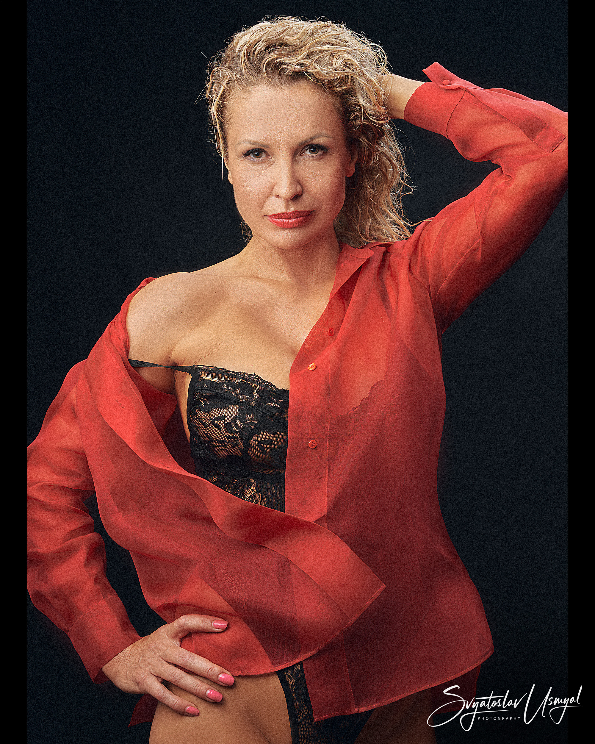 Studio photo shoot. Inicio