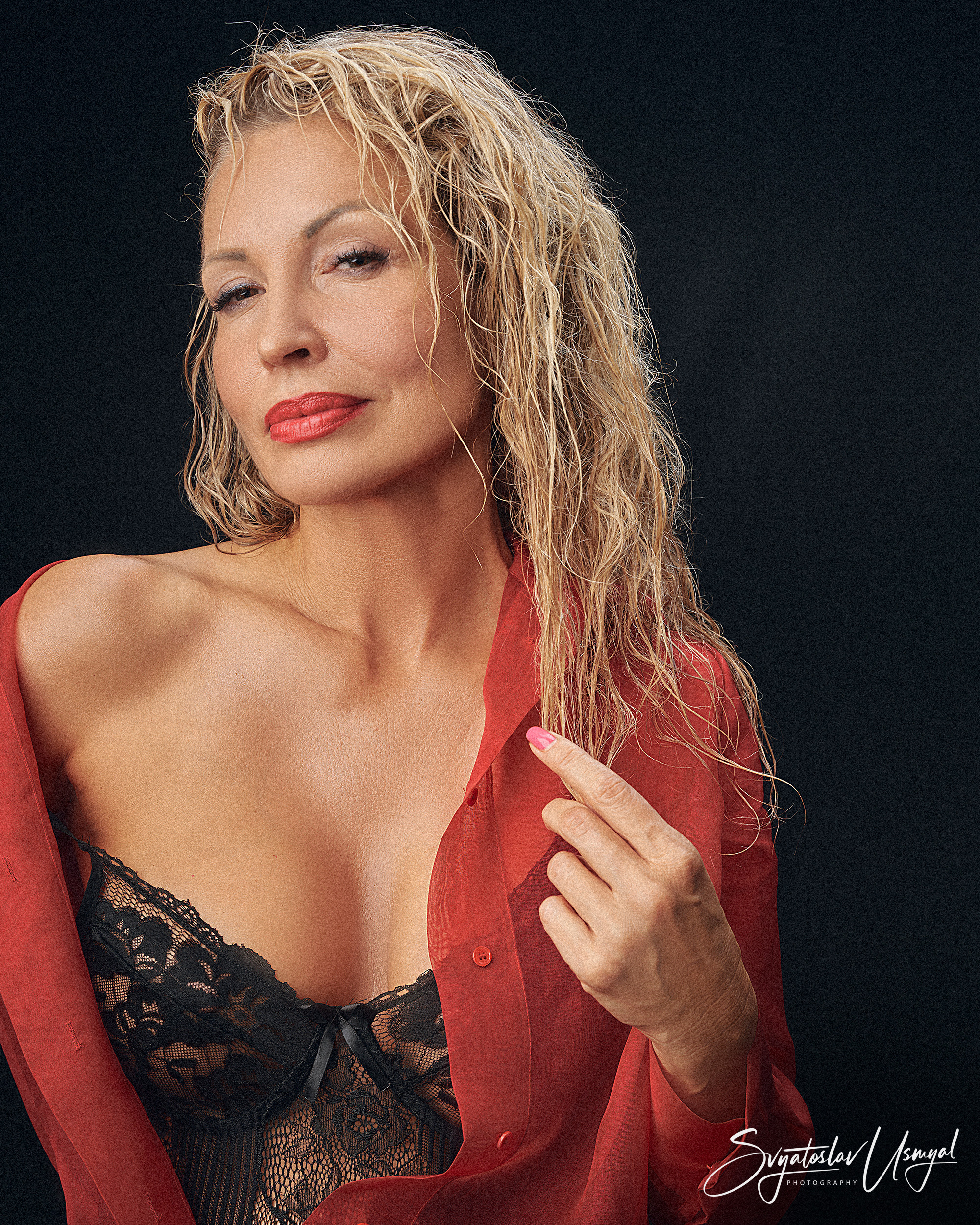 Studio photo shoot. Inicio