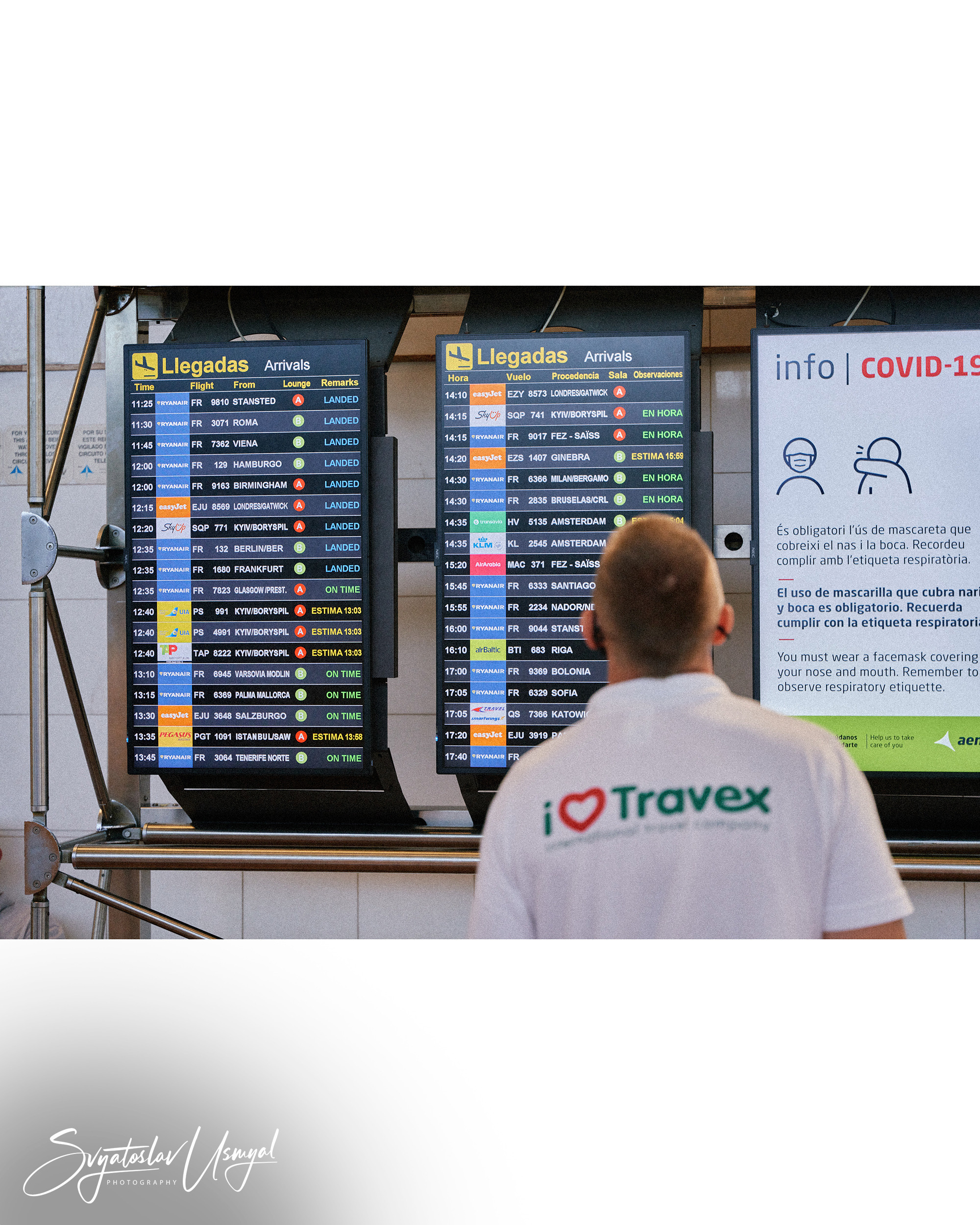 Ukrainian tourists meeting. Inicio