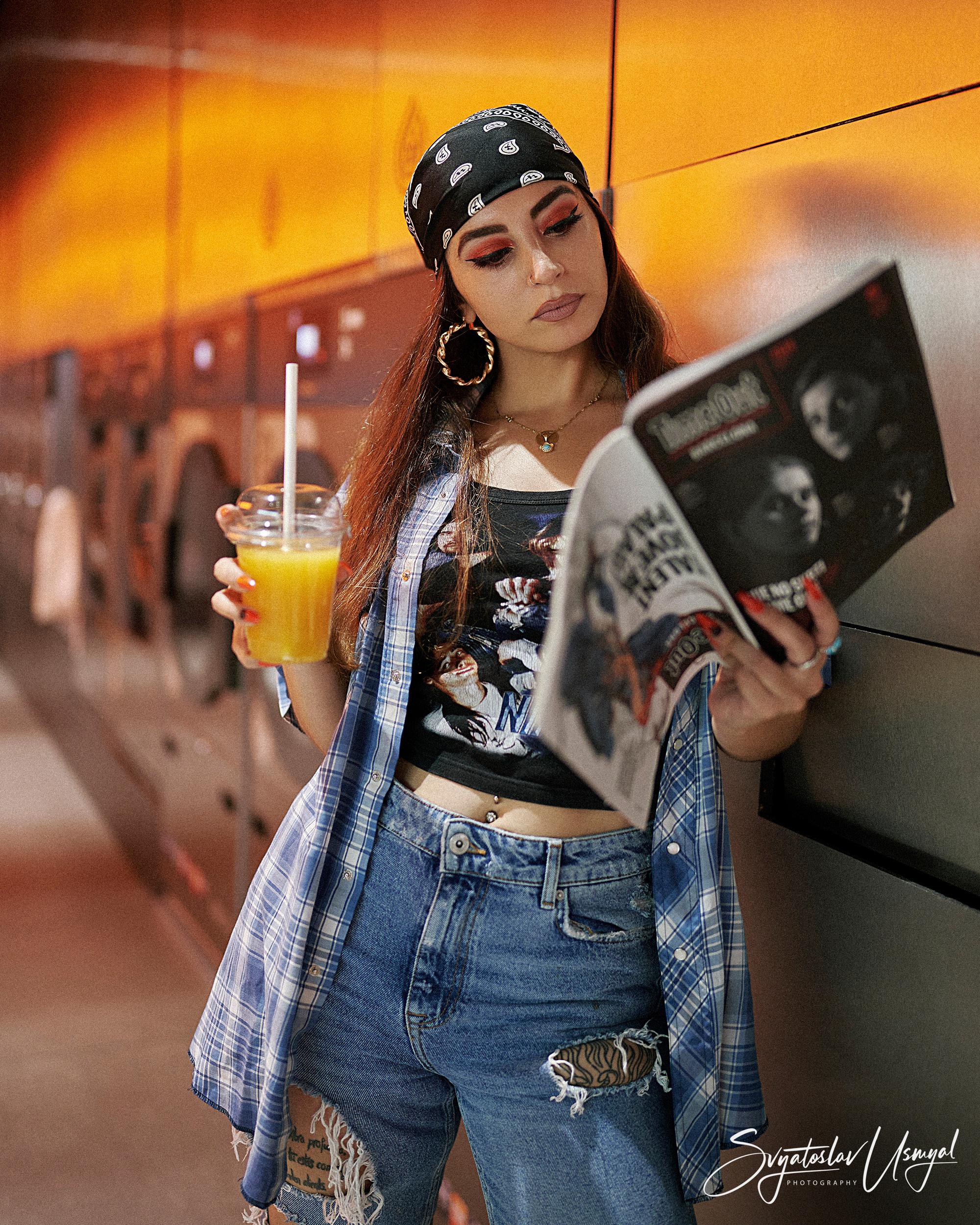 Photo shoot | Ruslana. Photographer @ Studio | Barcelona — Svyatoslav Usmyal