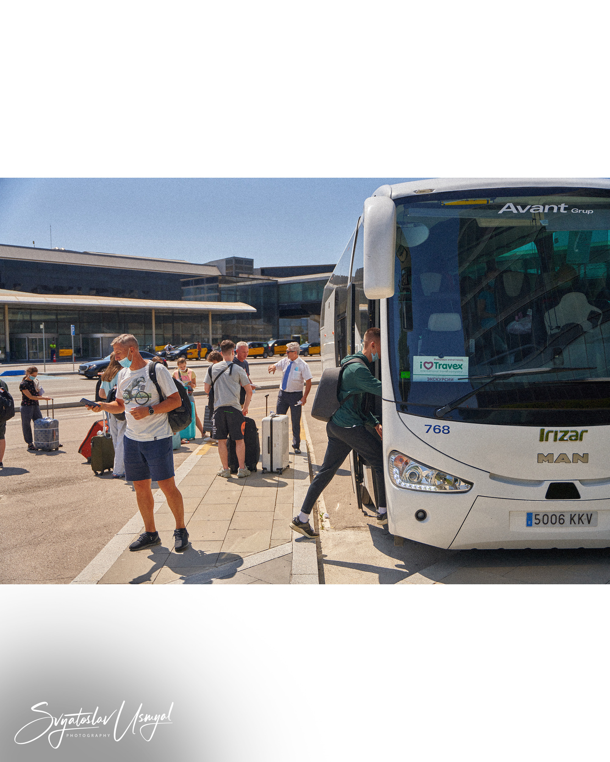 Ukrainian tourists meeting. Inicio