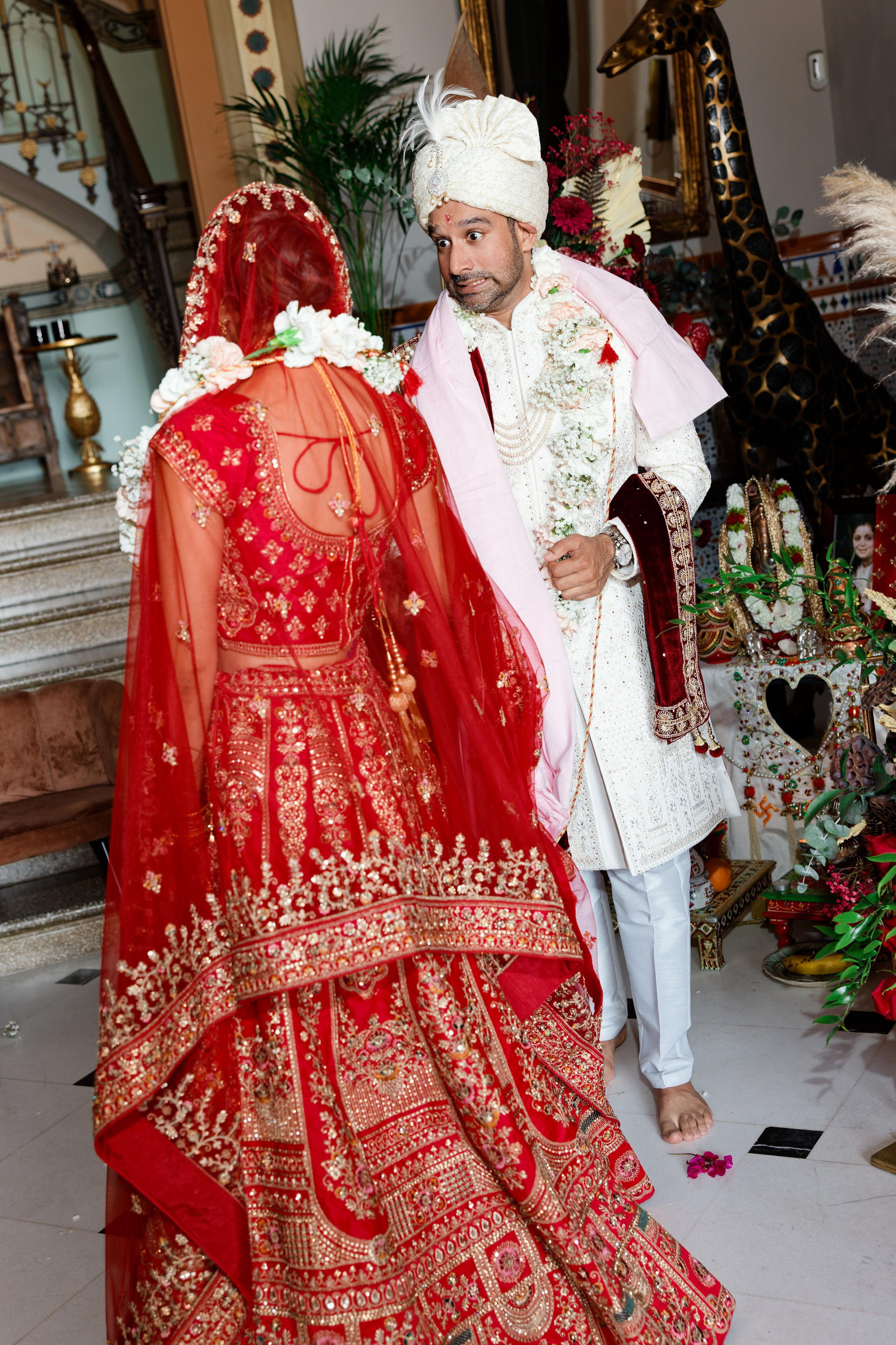 Indian wedding at Gran Villa Rosa, Barcelona