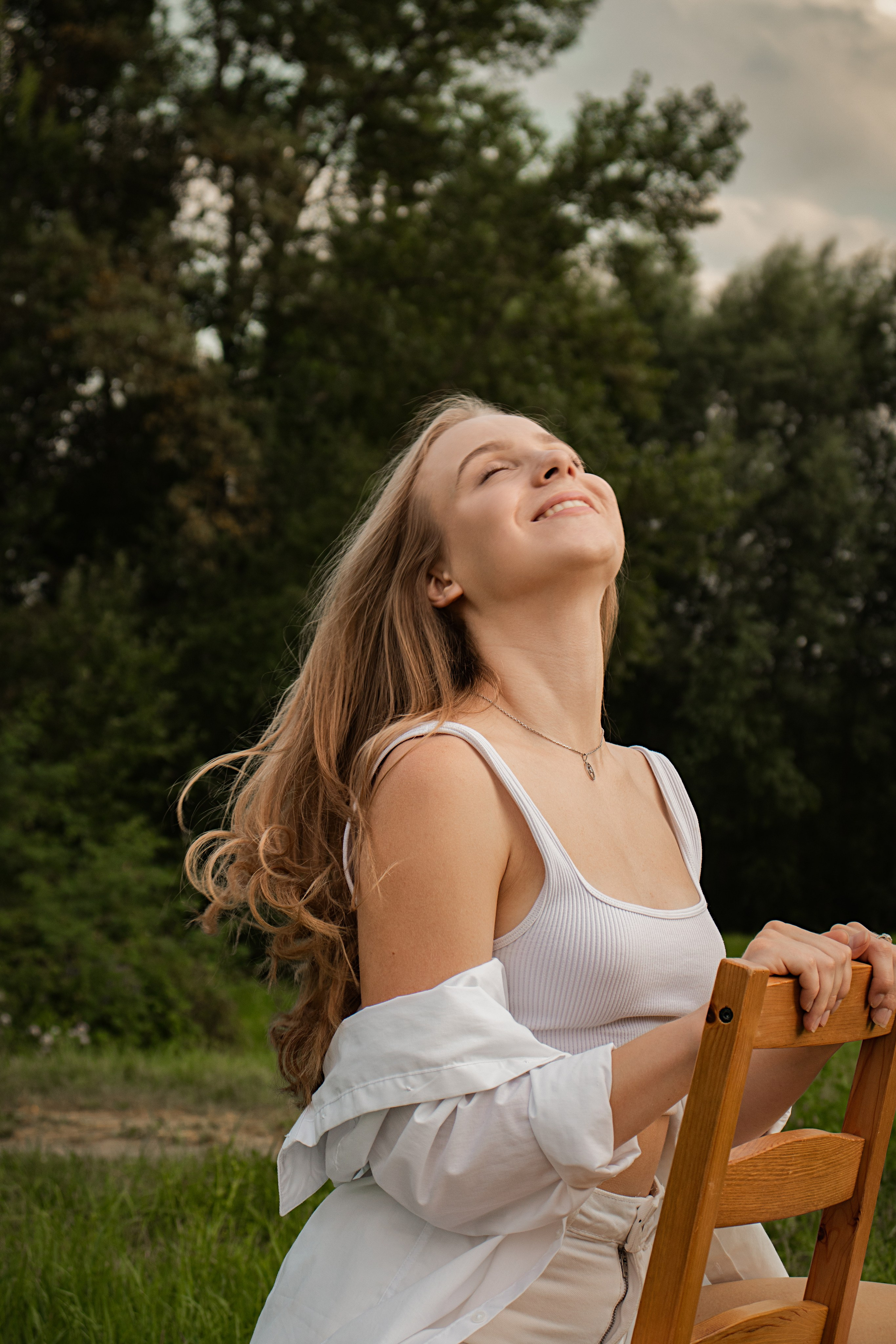 Поле | Настя. Фотограф Лейпциг