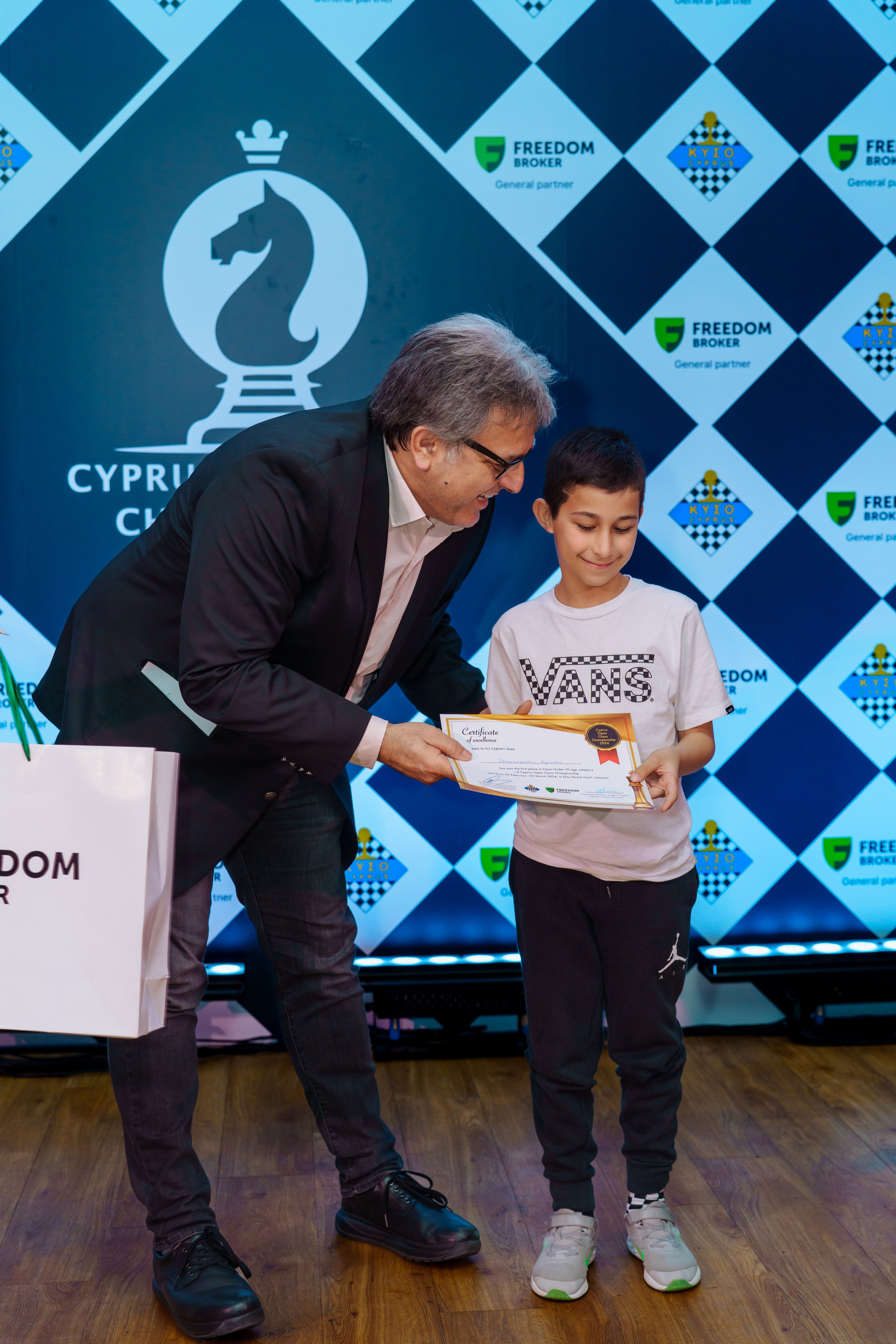 Chess. Photographer in Cyprus