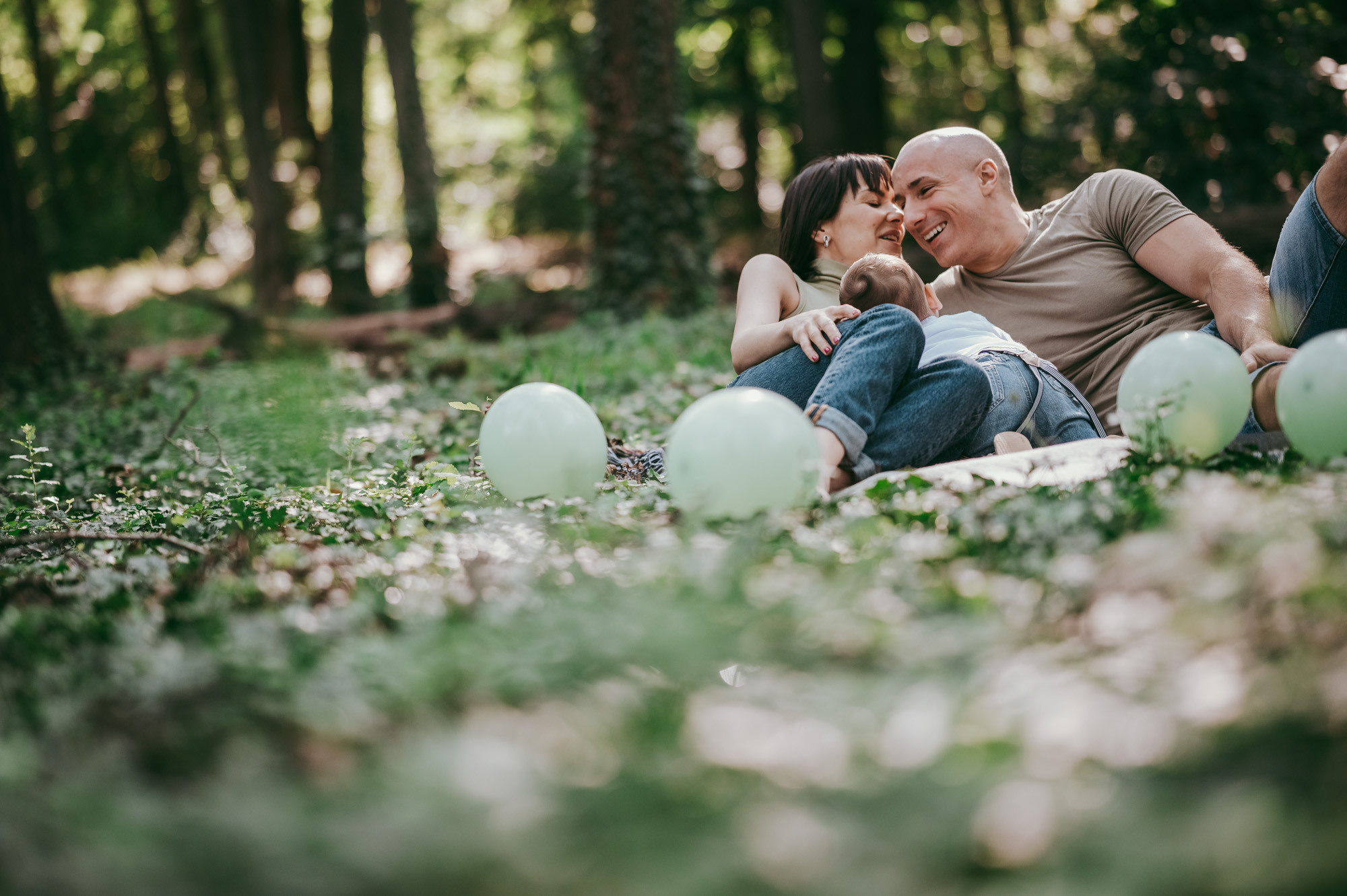 Oleg 1. rodjendan. Deciji i porodicni fotograf u Beogradu Oksana Skendzic