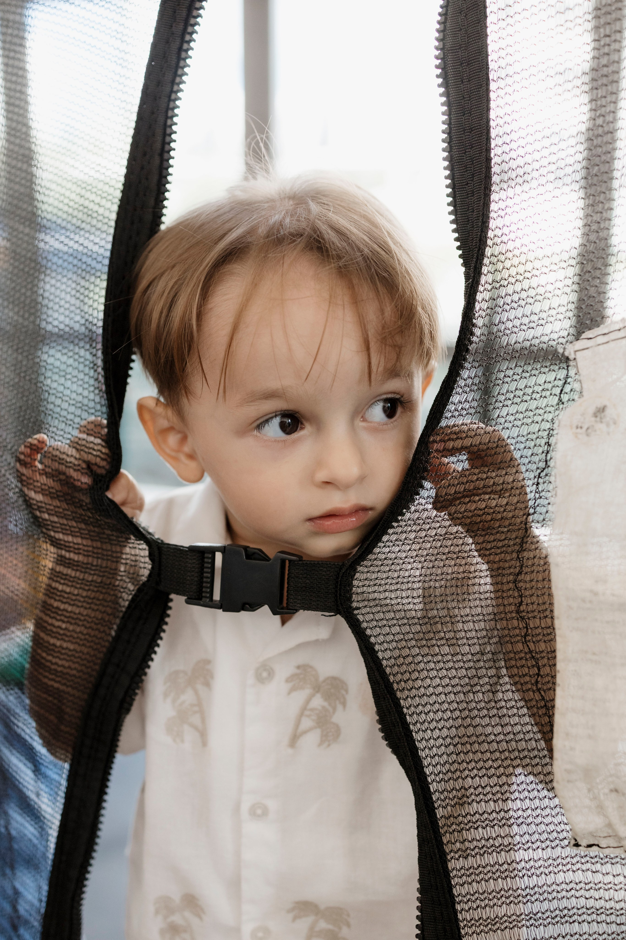 Cama elástica em festa infantil