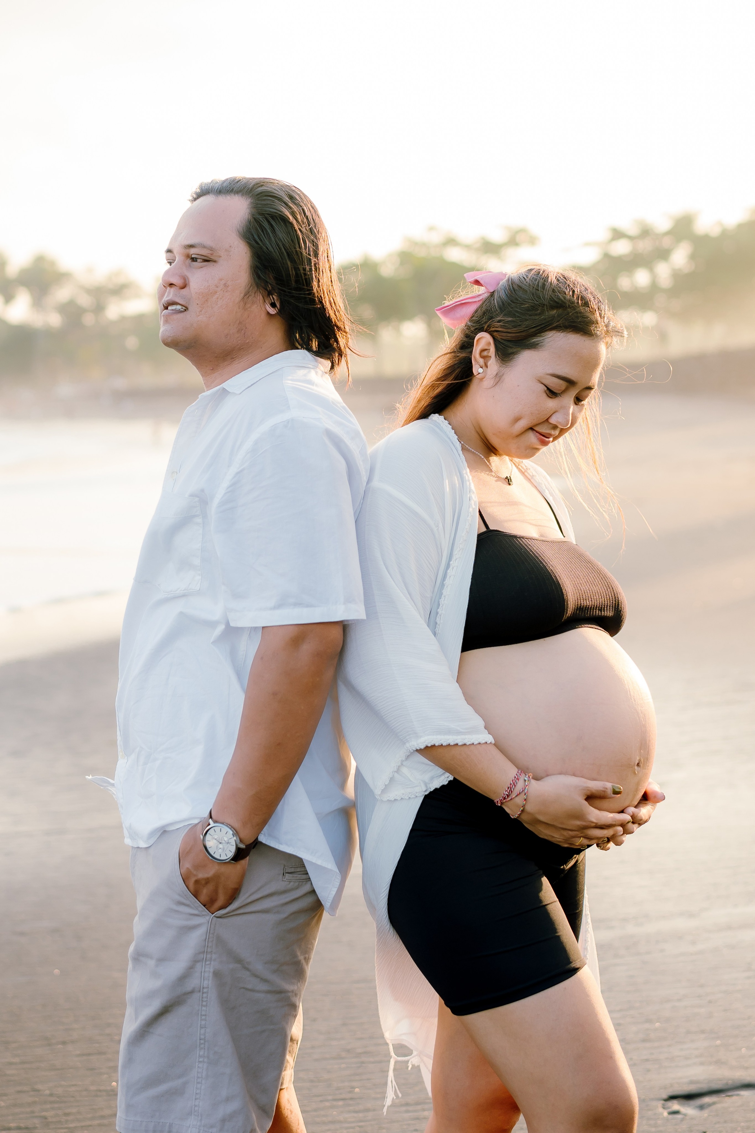 Maternity Photoshoot in Bali. Female Photographer in Bali
