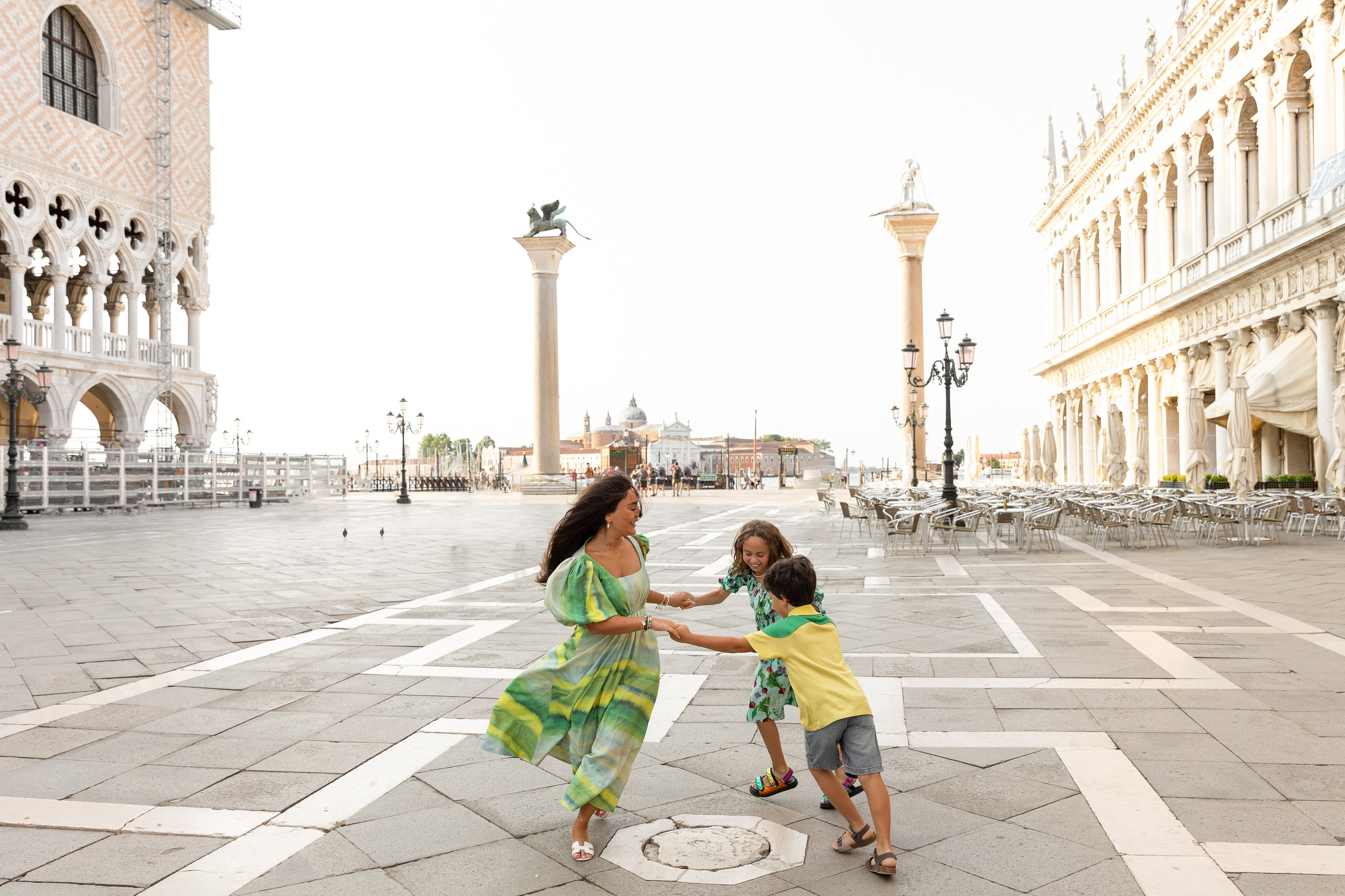 Fidan with childrens