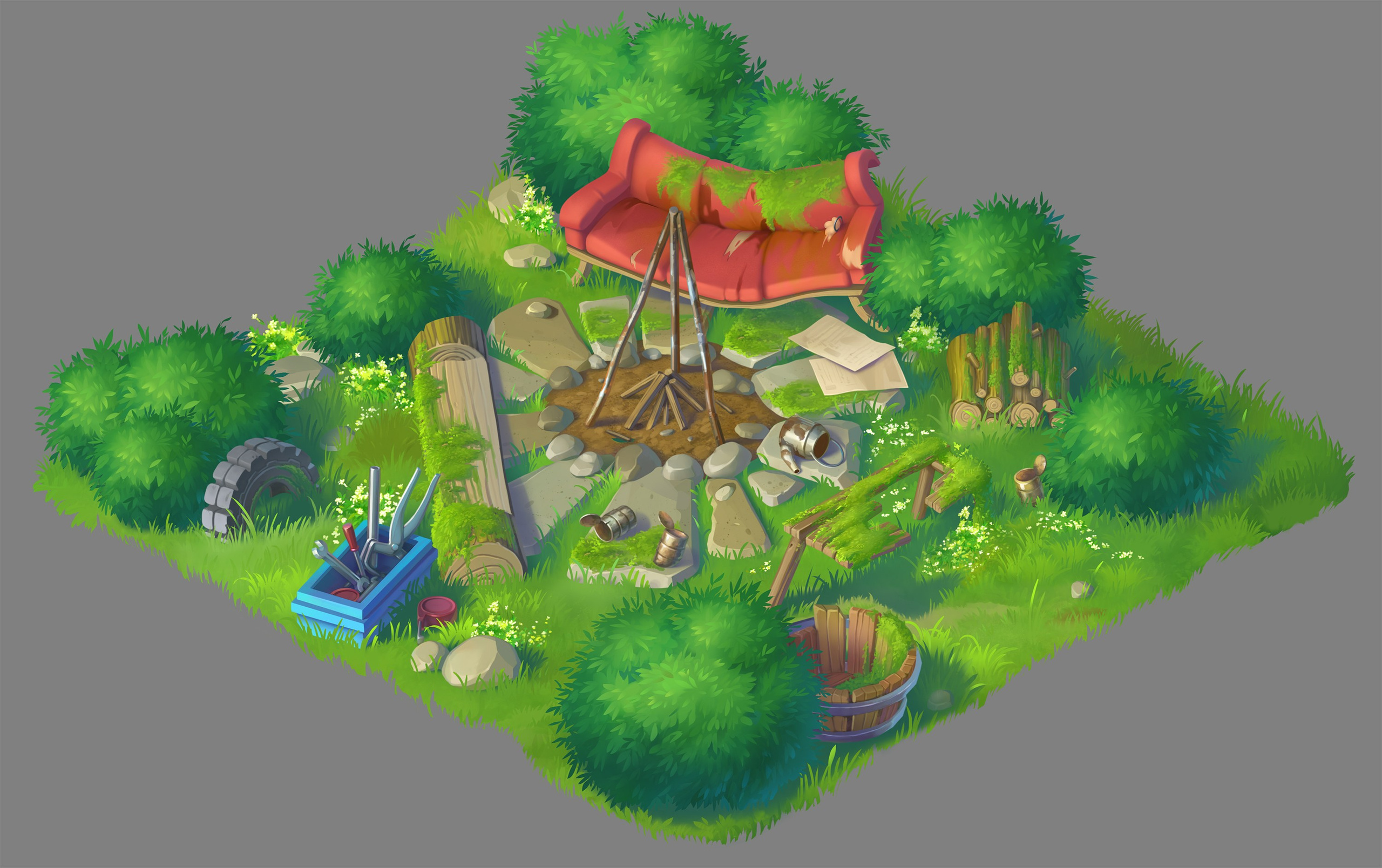 Environment. Mark Khabib Artist