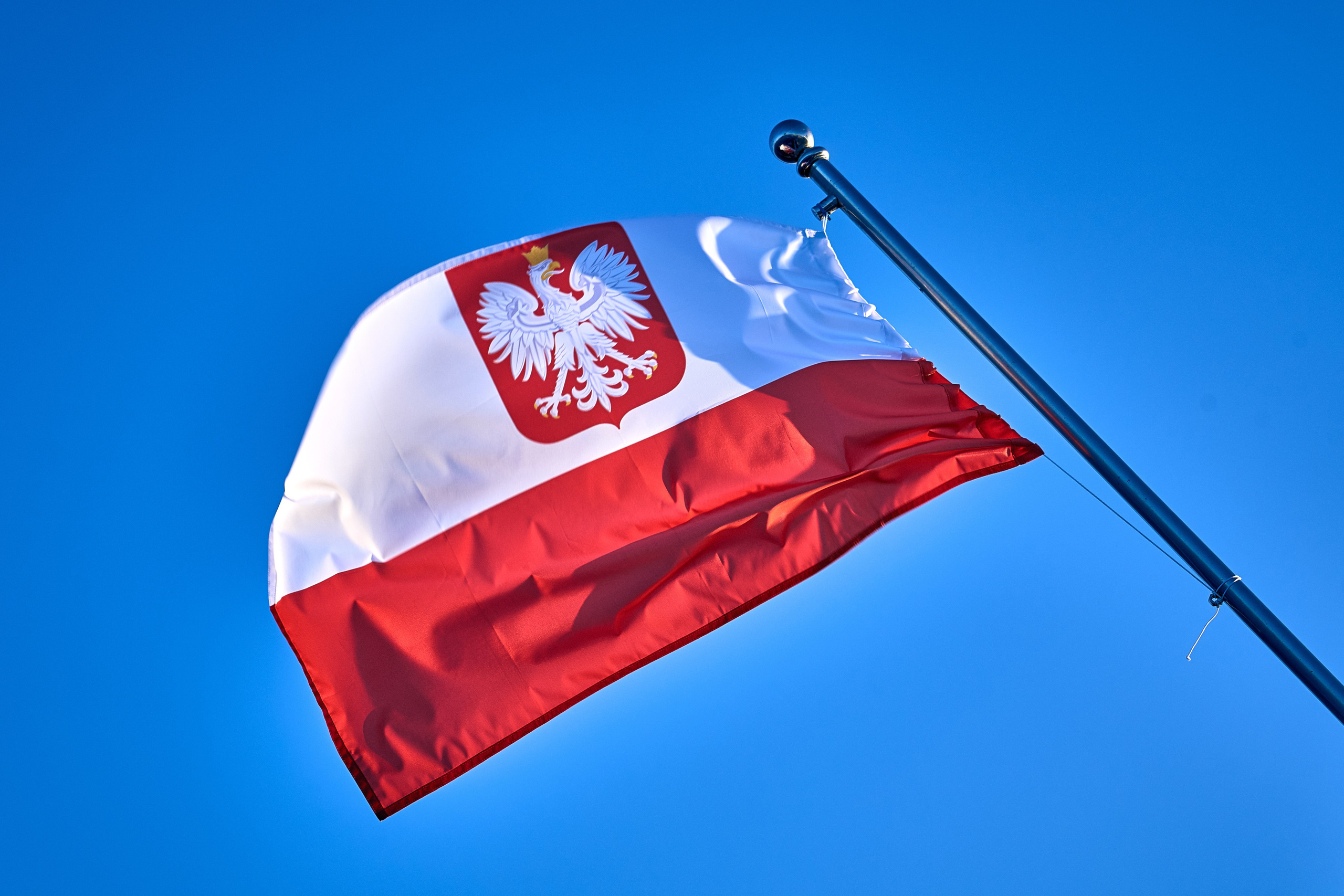 Photography - seascape - Polish flag - Red Sea, Egypt - photographer and videographer Andriej Szypilow