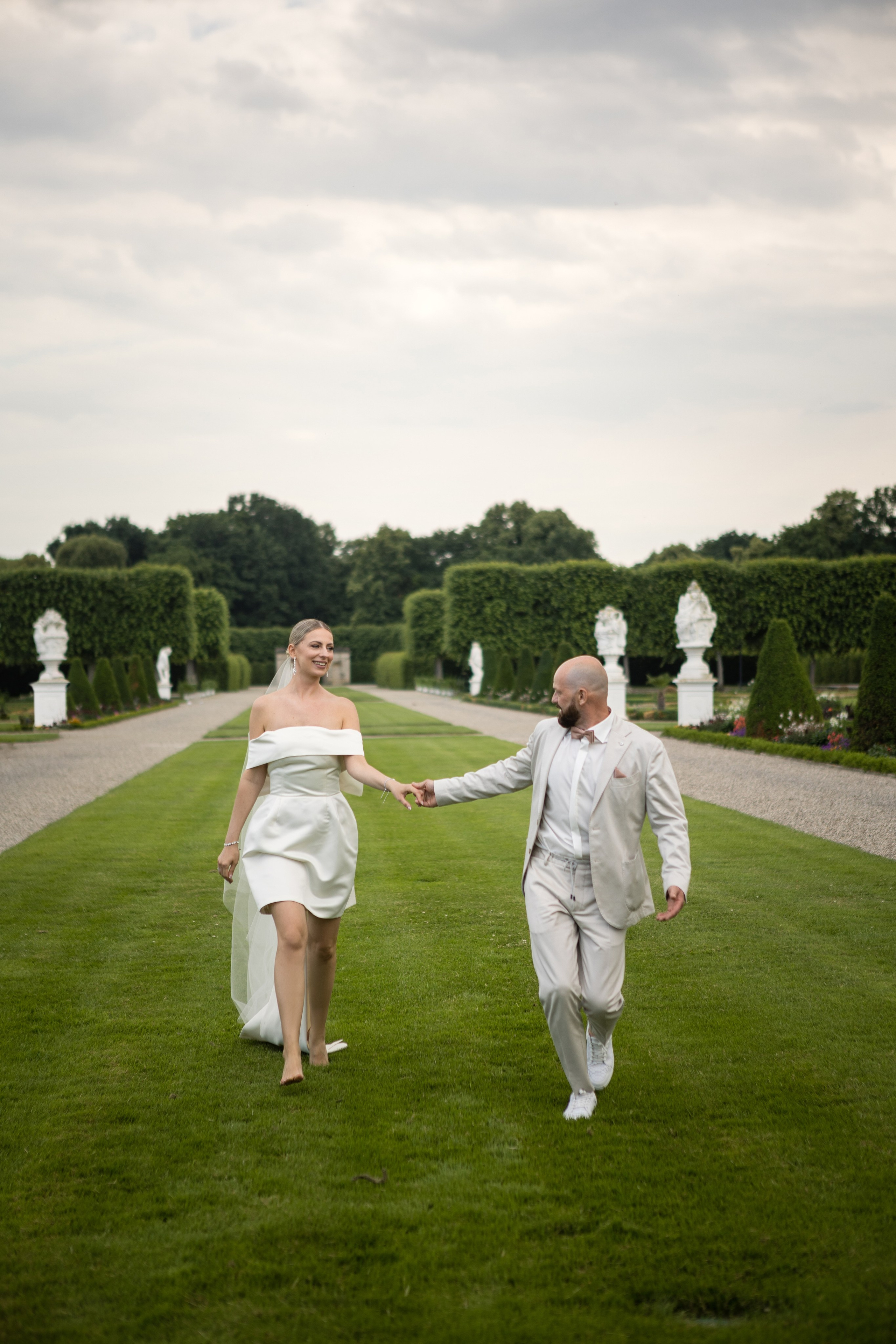 Свадьба в садах Херренхойзера. Фотограф из Ганновера Анна Хорст