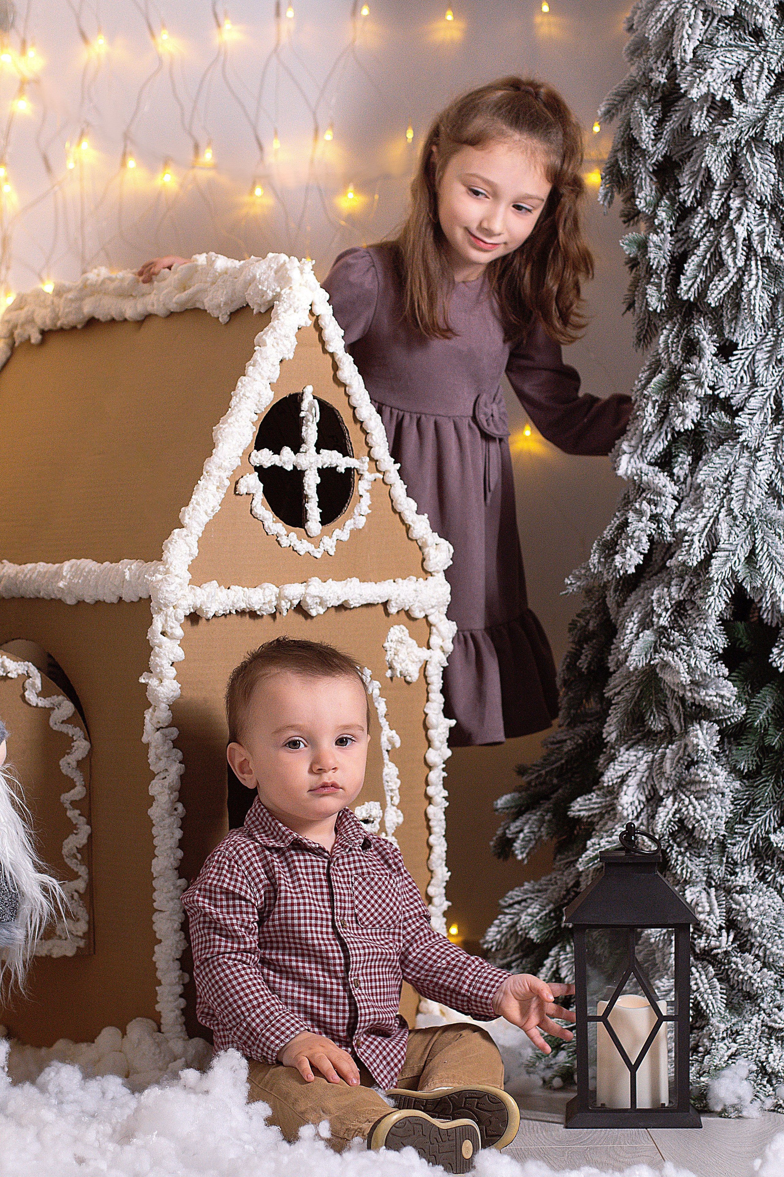 Новый год в студии. Детский и семейный фотограф в г. Бельцы