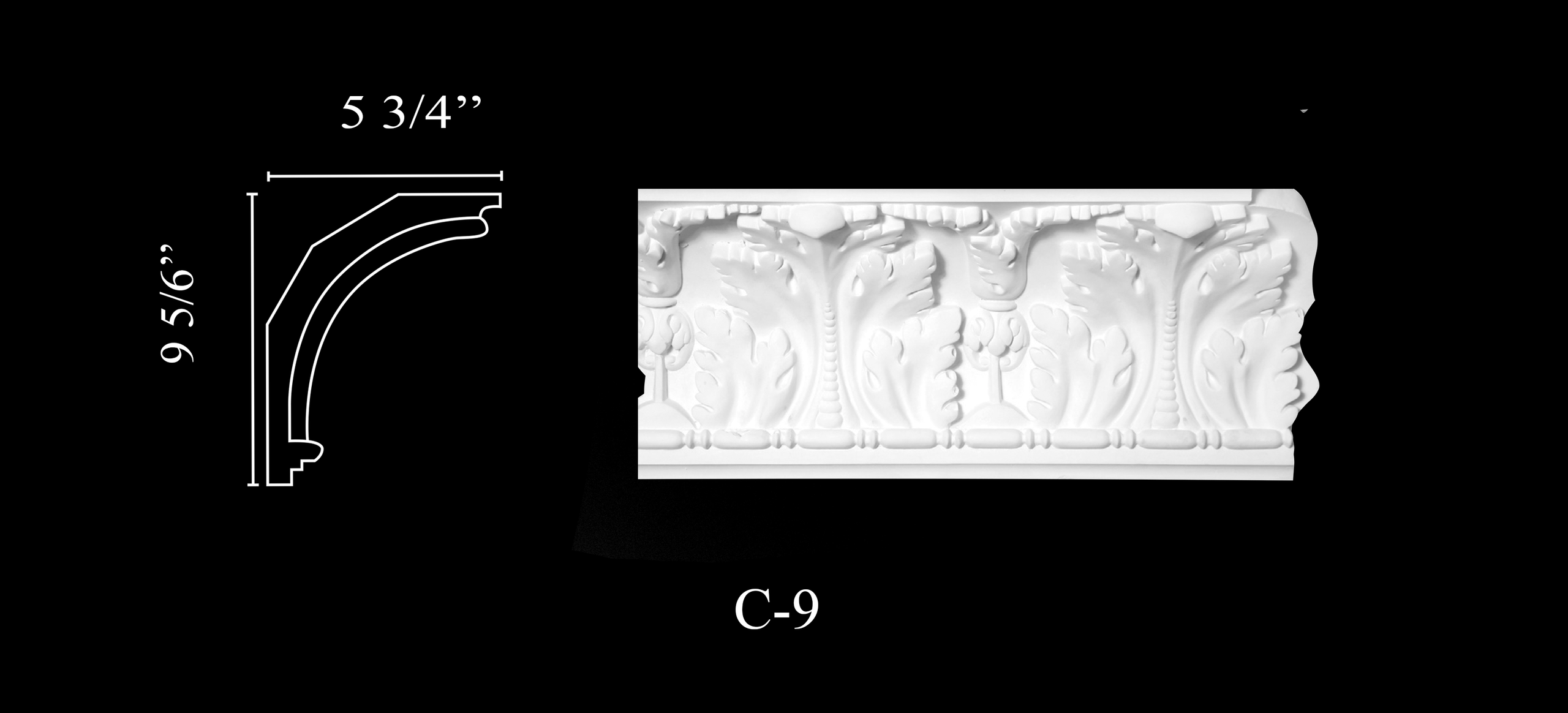 Crown Molding. Plaster molding