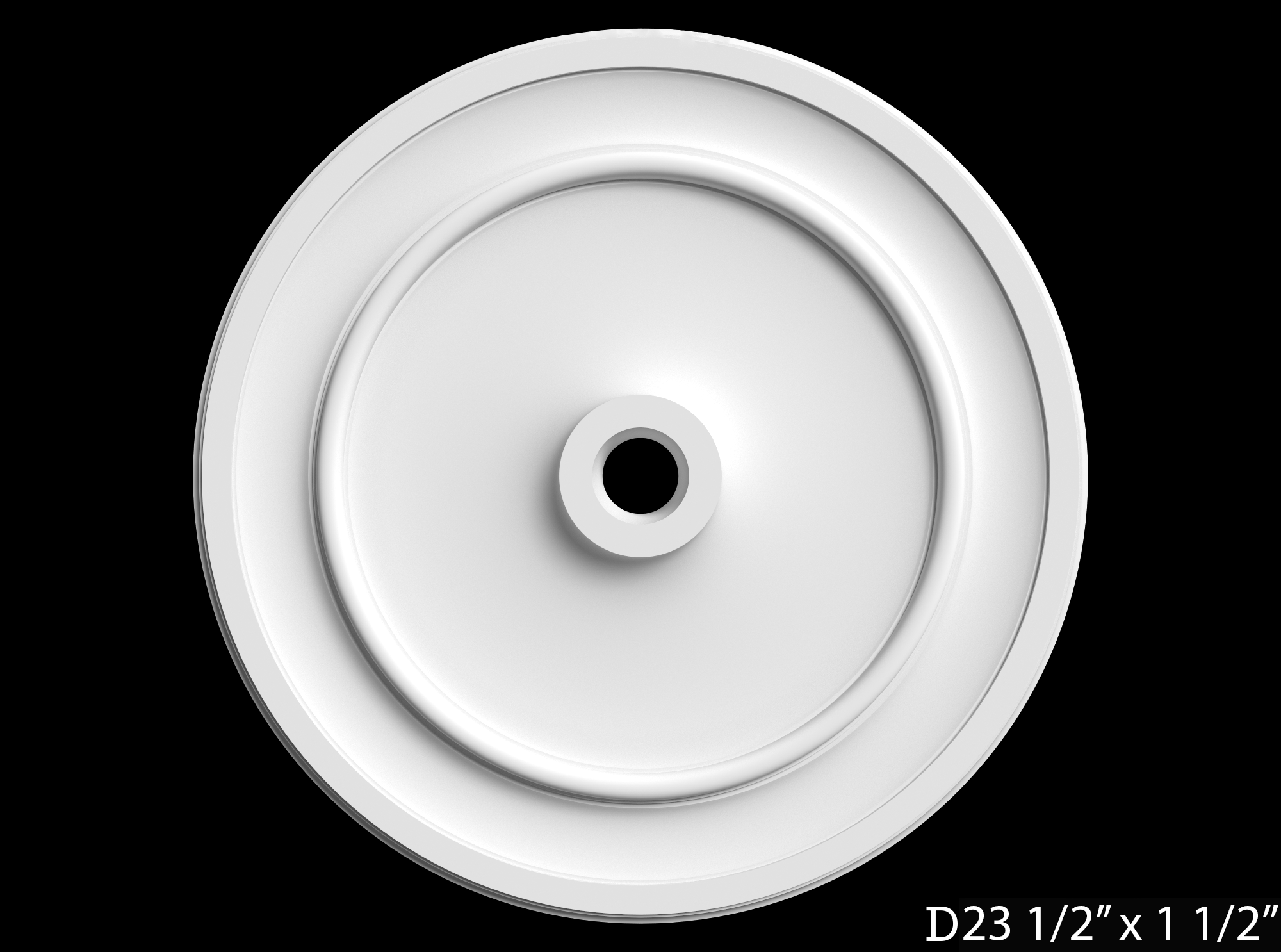 Medallions. Plaster molding