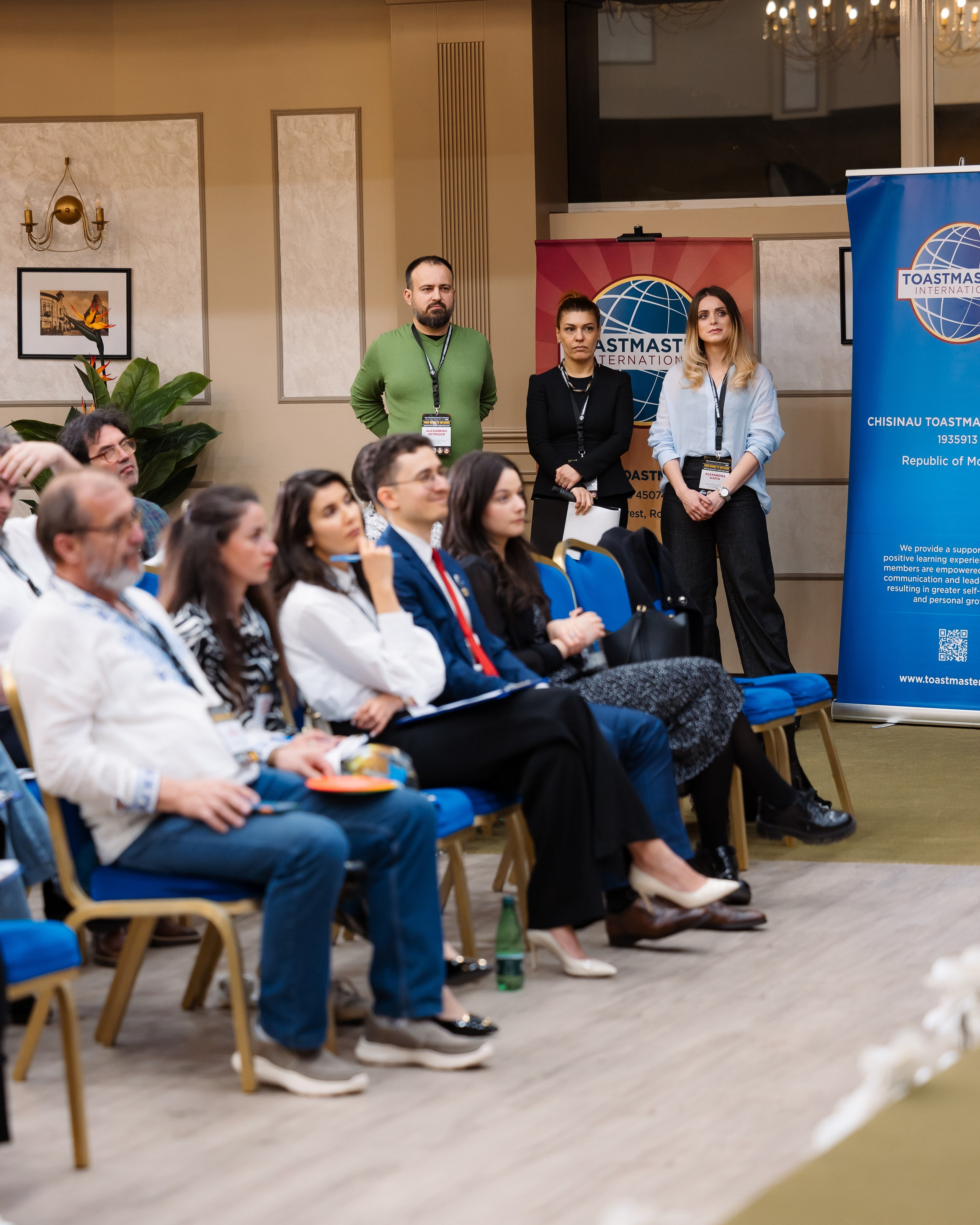 Toastmasters Conference. Marius Ciocan