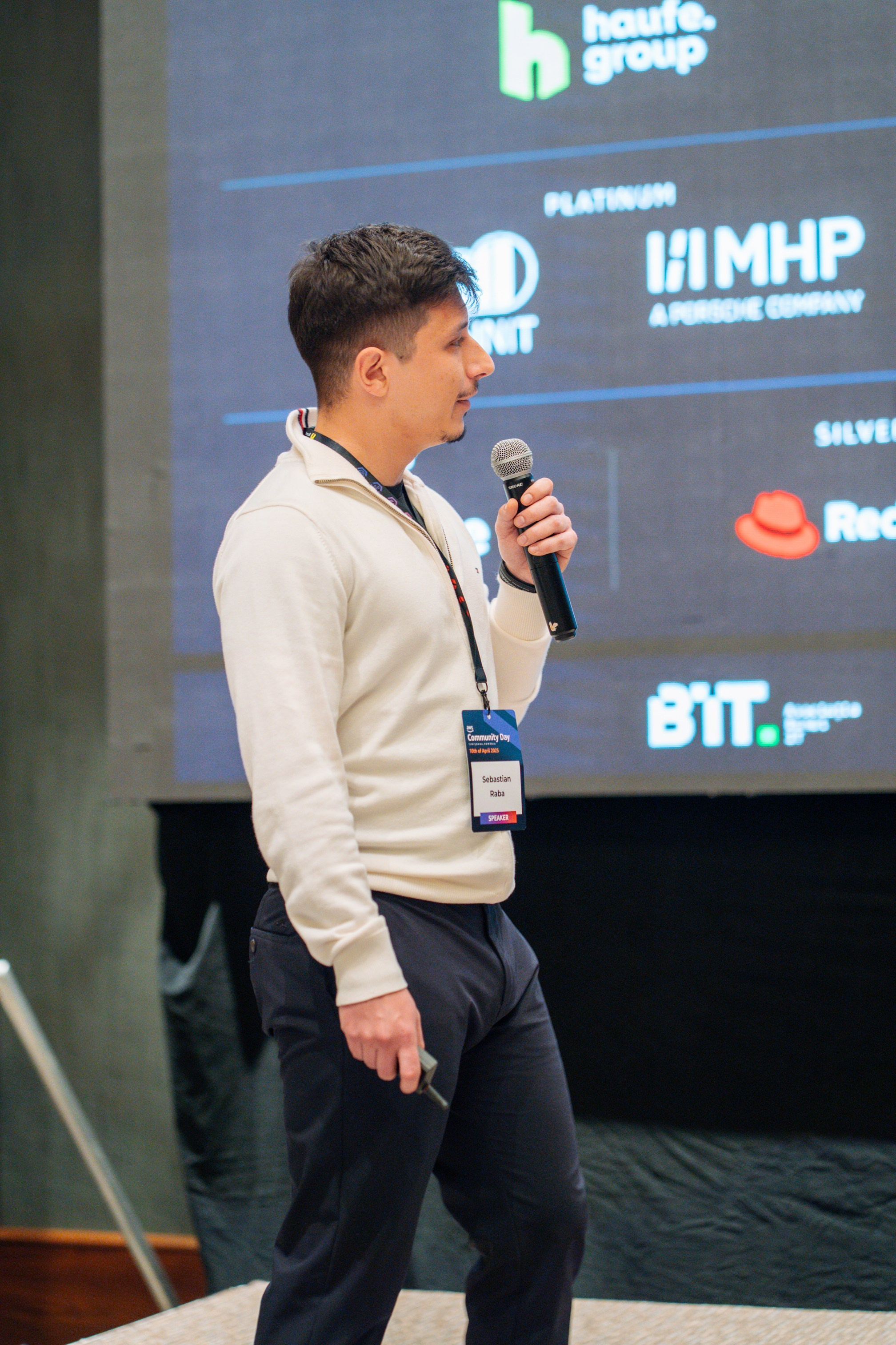 AWS Community Day 2025. Cozac Cristian Photographer