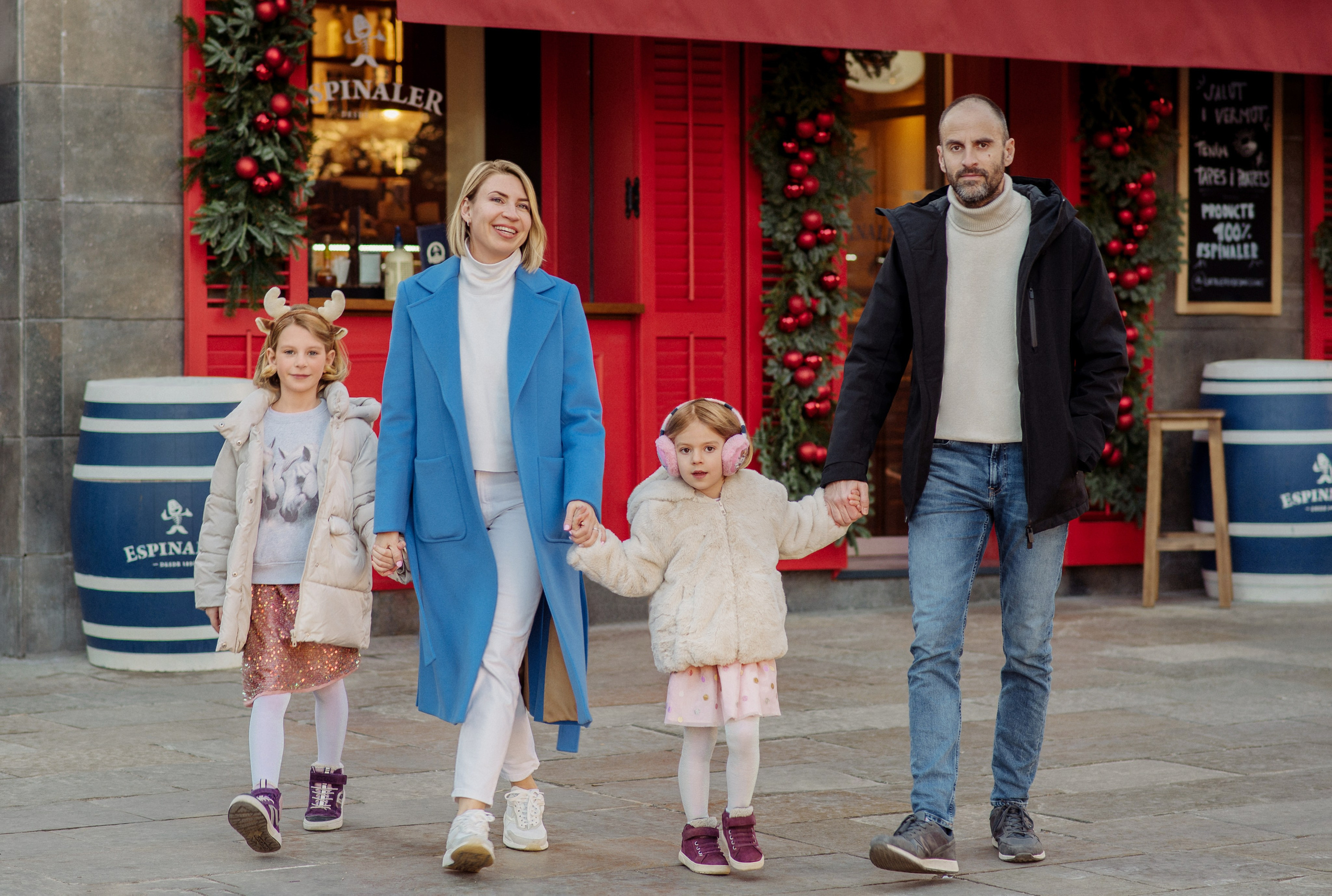 New Year's walk in the suburbs of Barcelona. Www.iastakhova.com