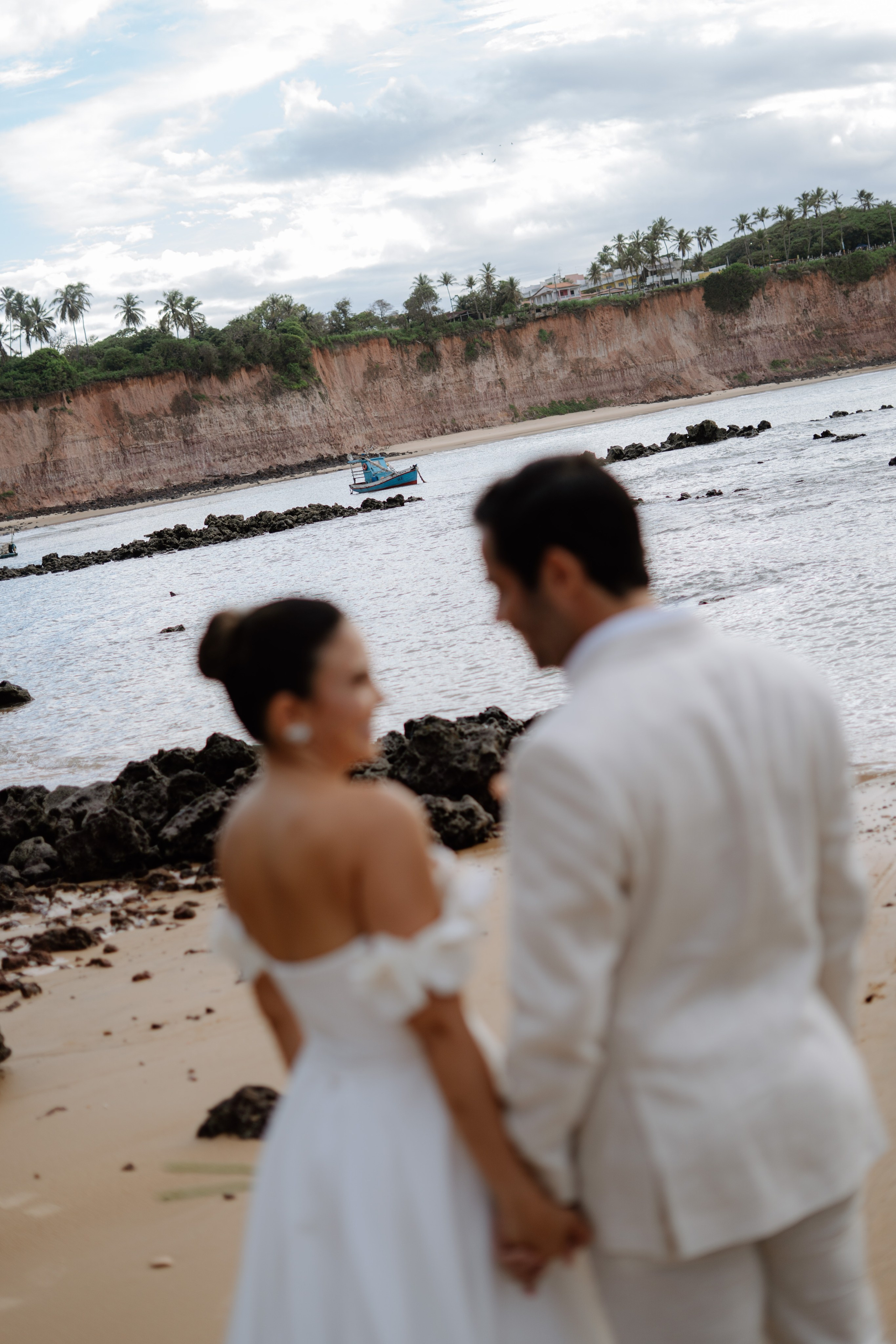 Luciana e Ridon. Luz suave, direção leve e fotos que captam quem realmente você é