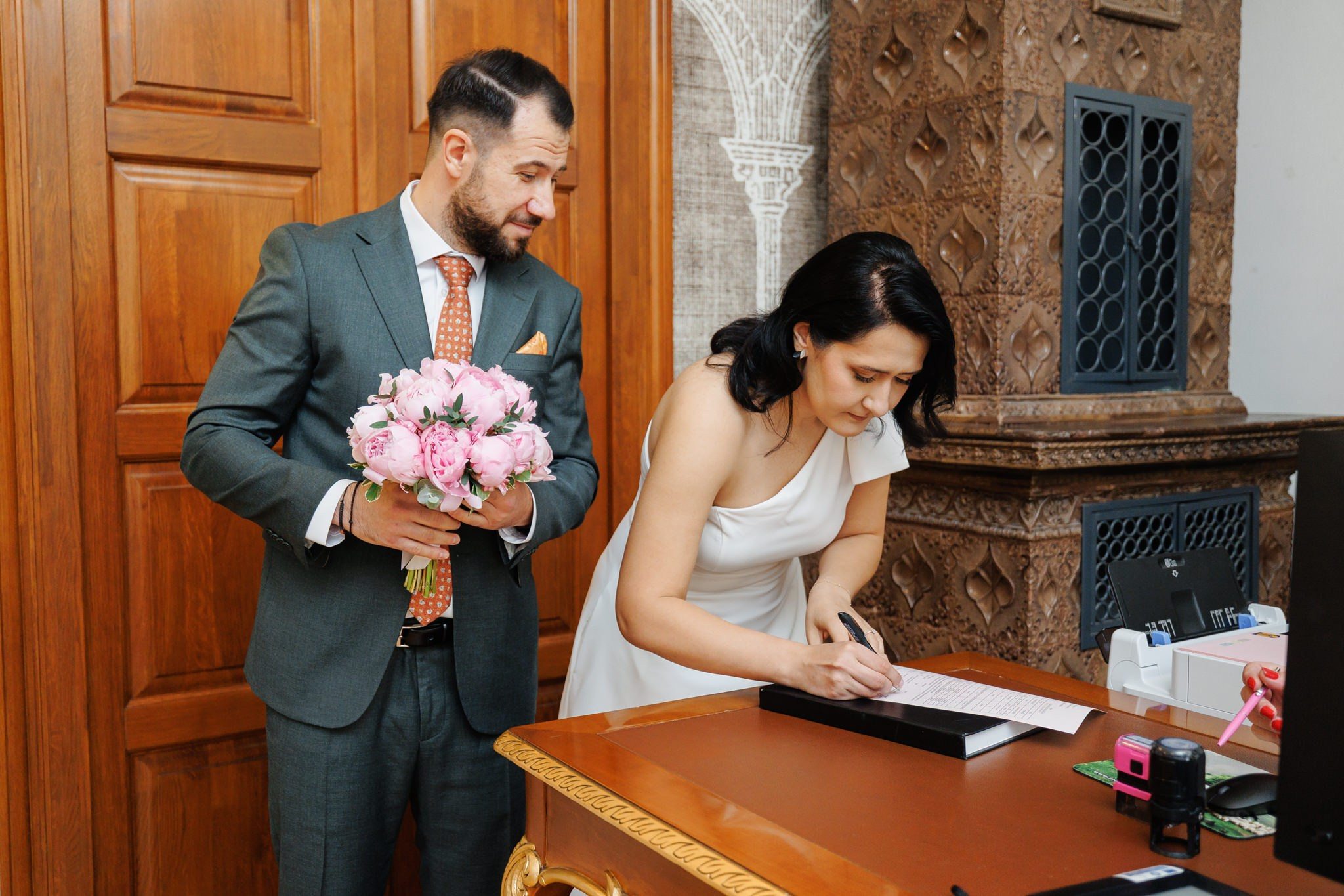 Cununie civila Andrada si Dan. Fotograf nunta Bucuresti - Manu Ivanciu