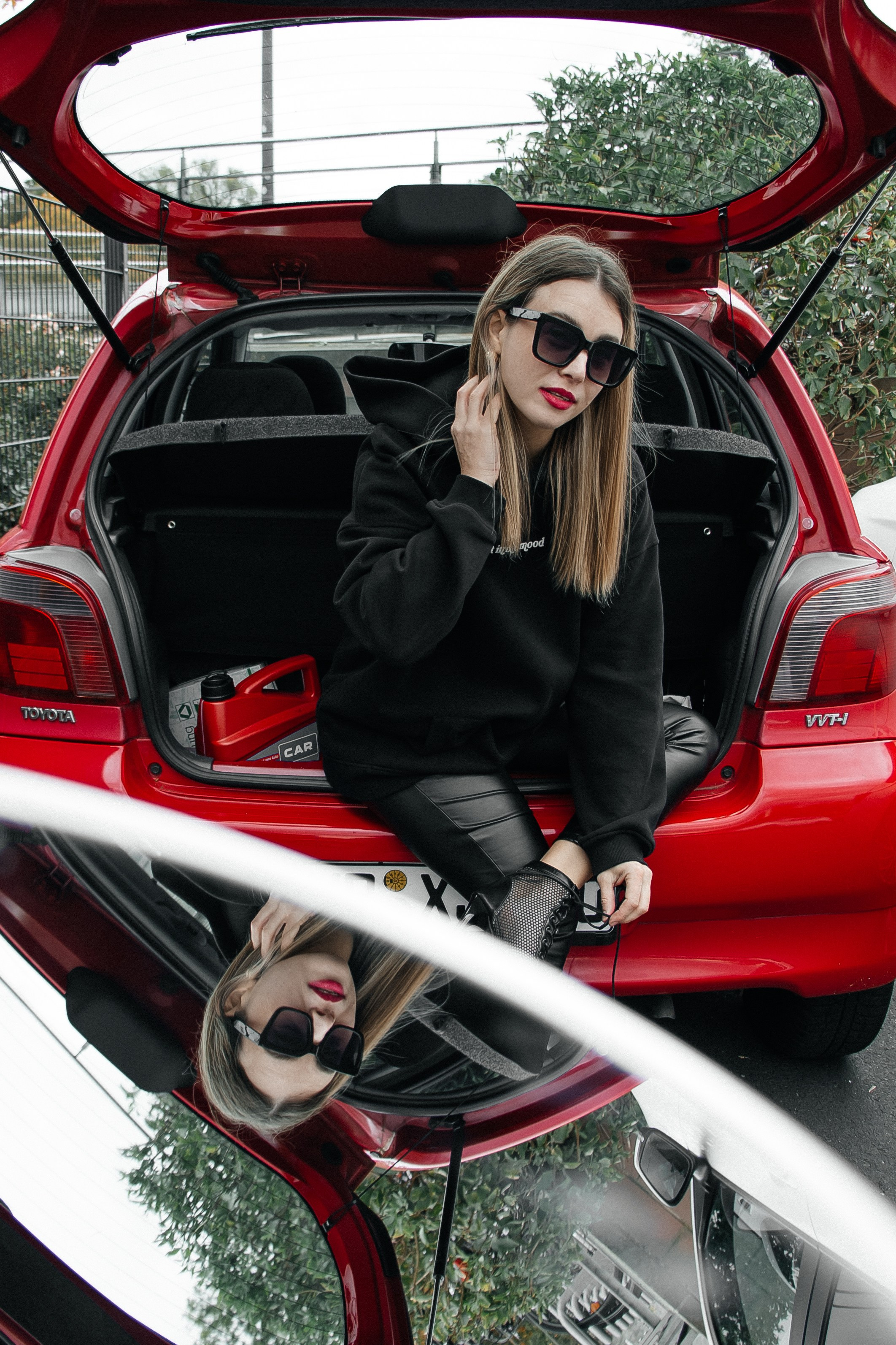 Red girl. PHOTOgrapher Germany MARBURG