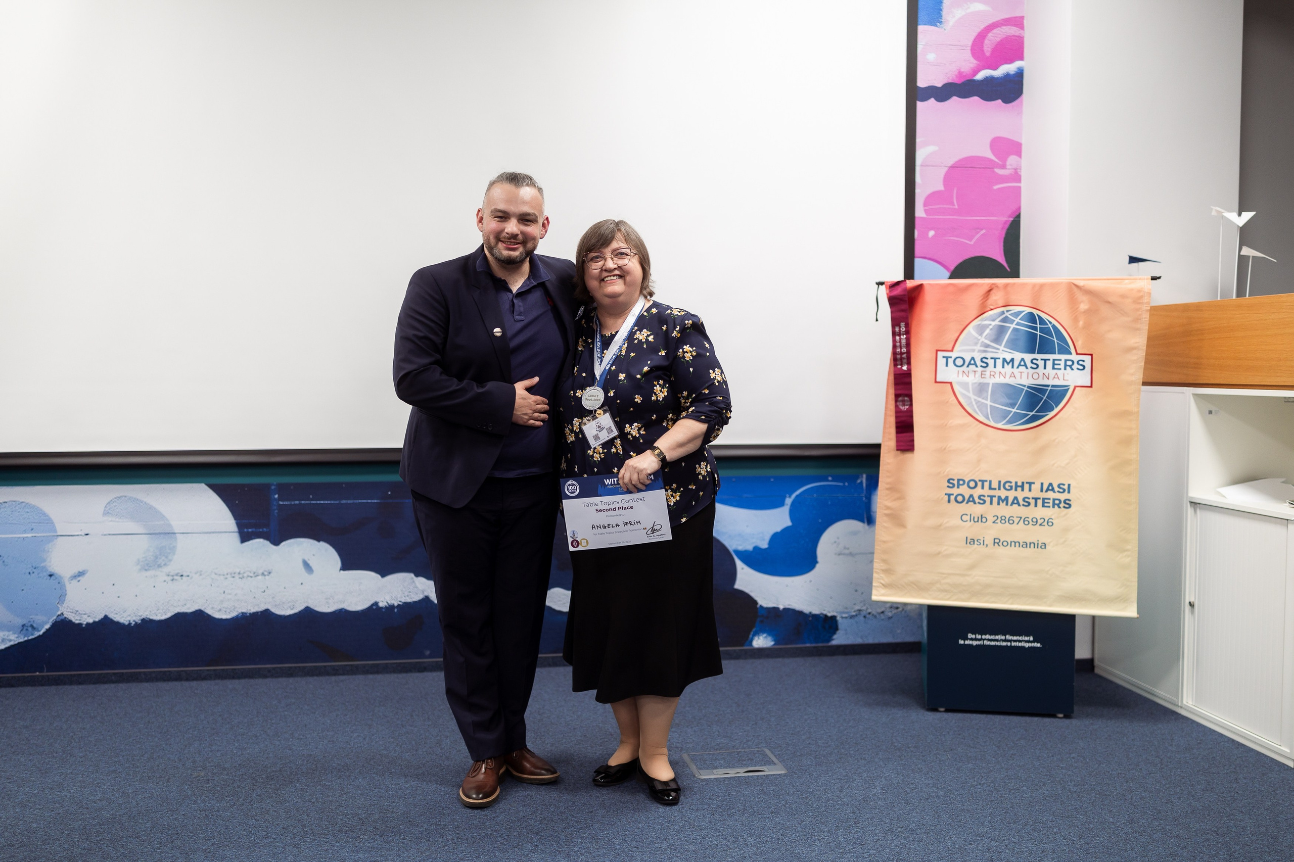 Toastmasters. Marius Ciocan