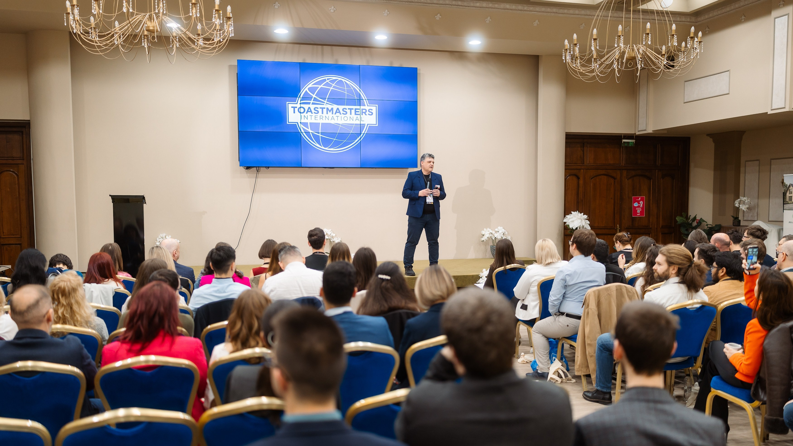 Toastmasters Conference. Marius Ciocan
