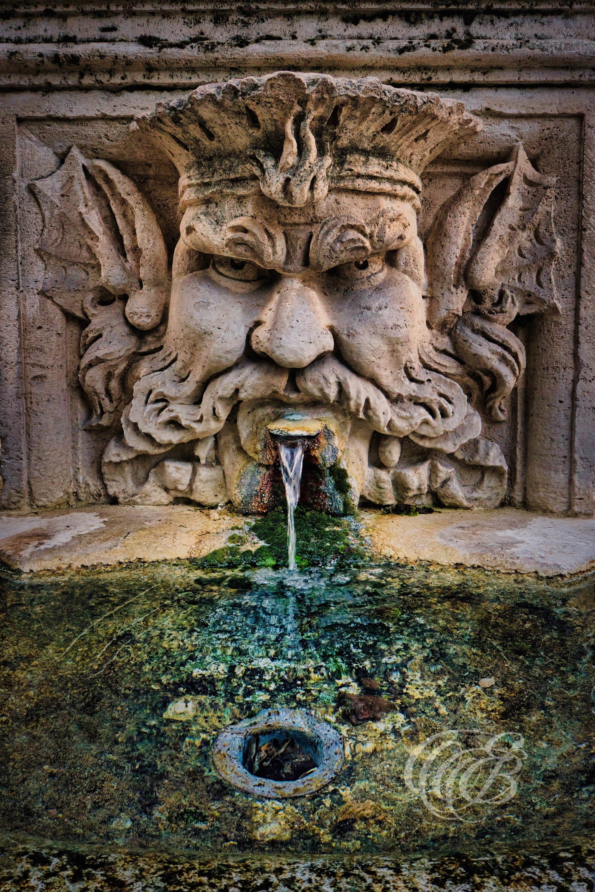 Photography of Italy — Rome, Drinking Fountain in Villa Borghese Gardens — Eduardo Bartoli Fine Art & Travel Photography