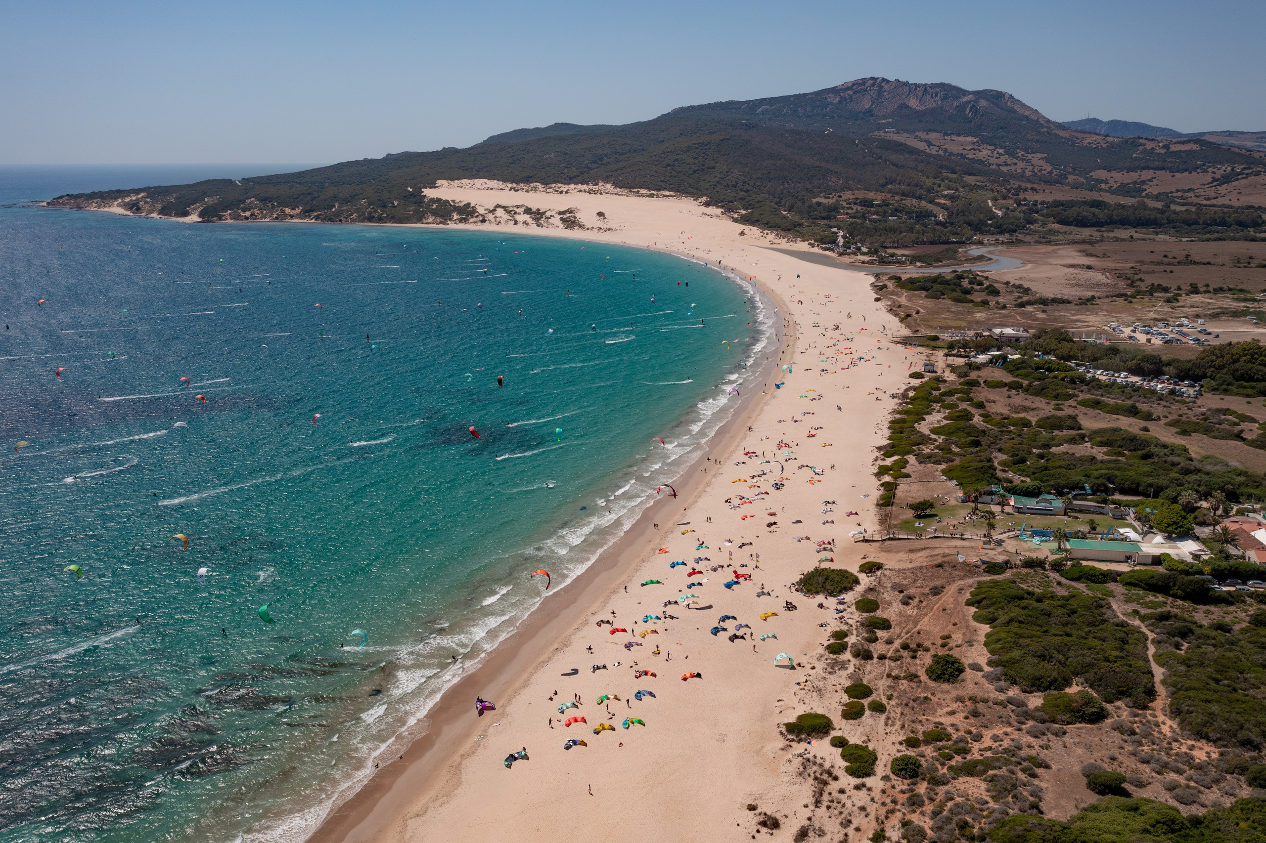 Marbella-based drone photographer captures aerial view of Tarifas scenic coast
