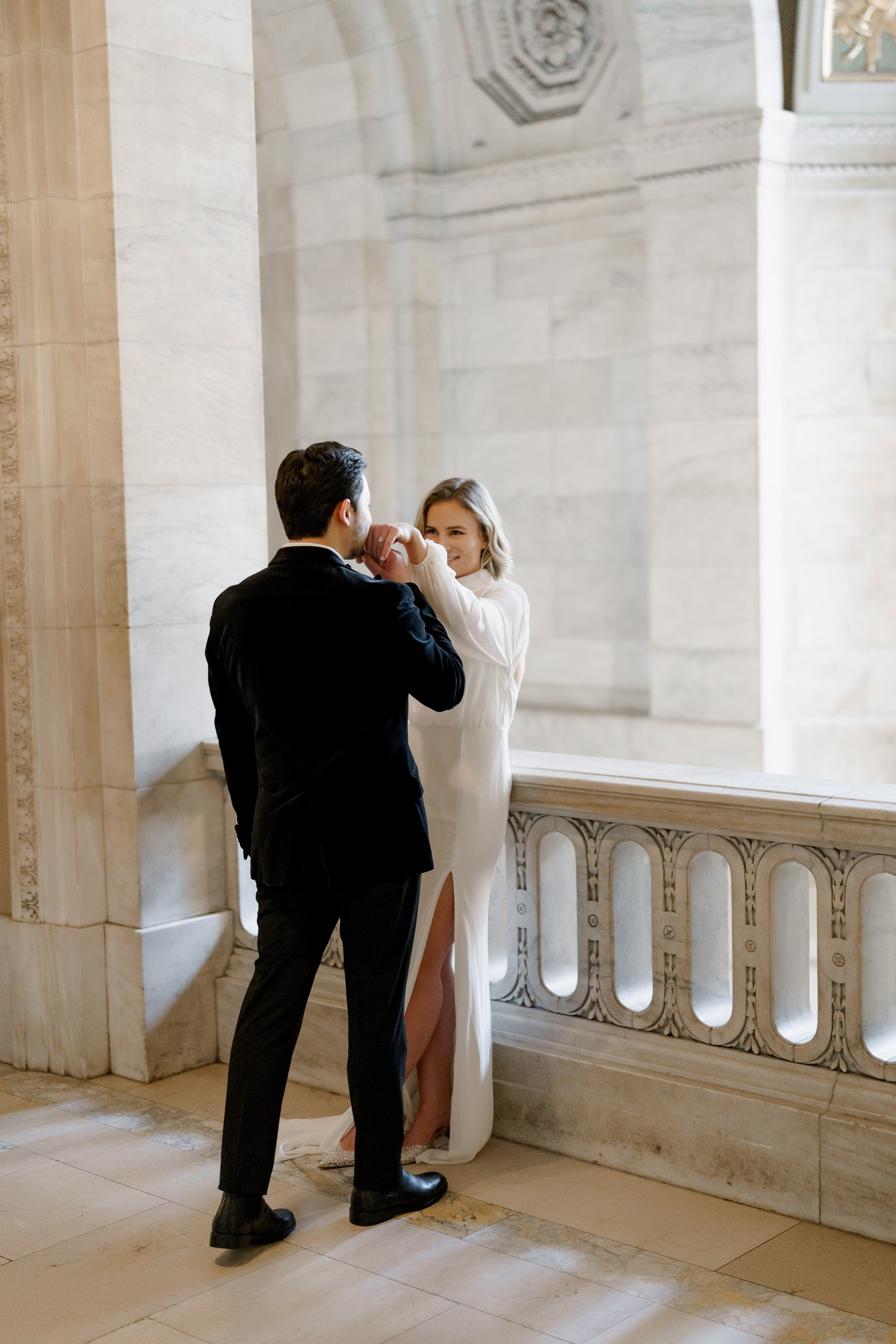 Caroline and Brendan’s Museum MET and Library Engagement Shoot. Wedding photographer and videographer New York | New Jersey