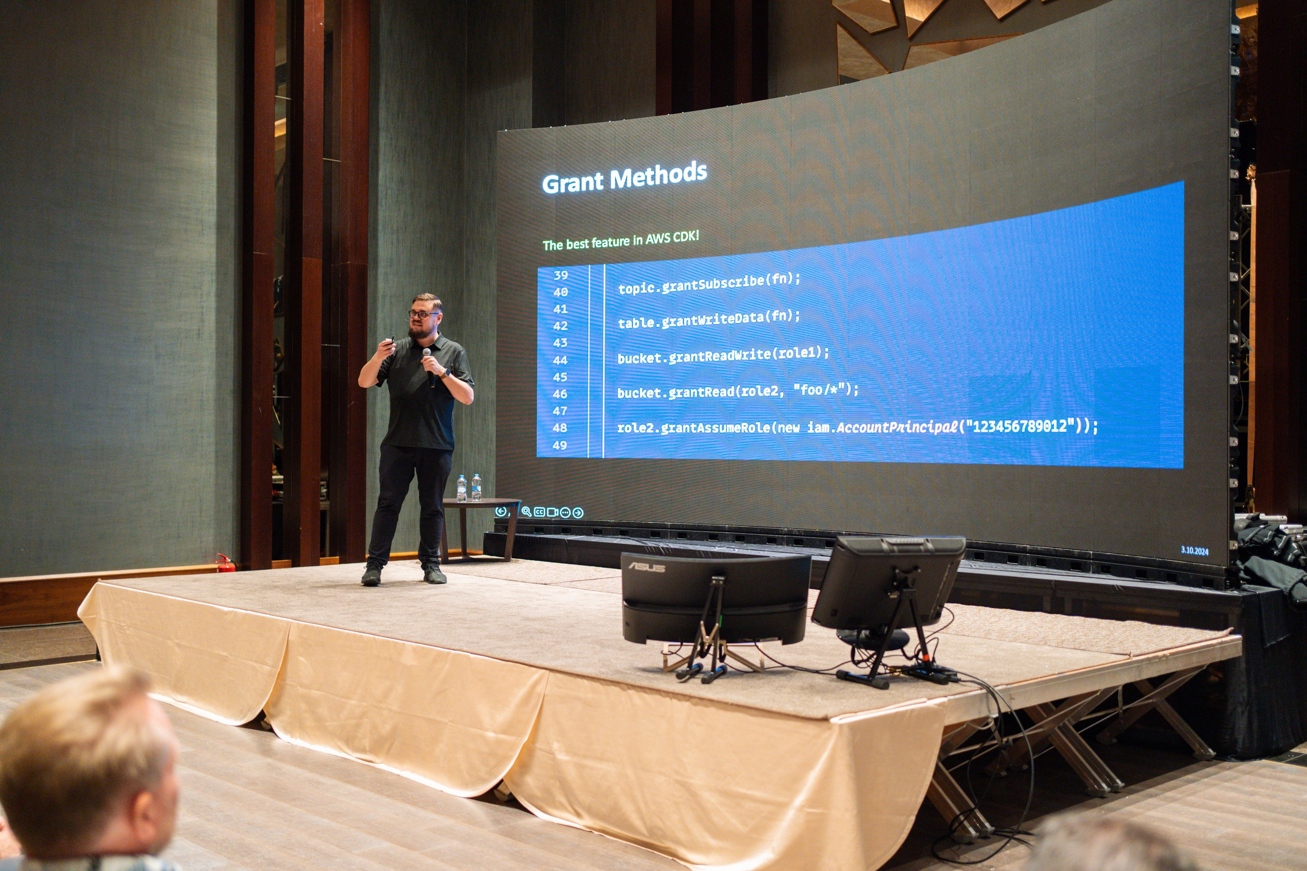 AWS Community Day Romania 2024. Cozac Cristian Photographer