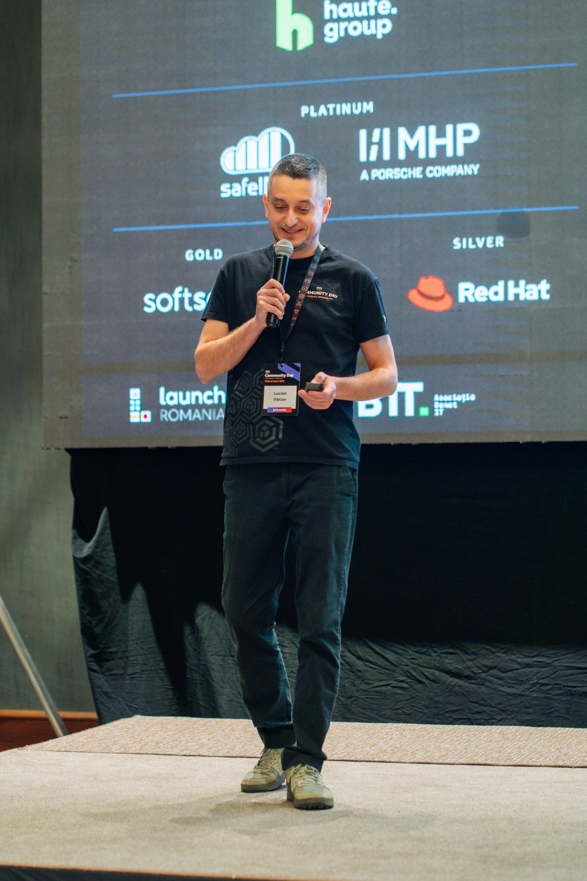 AWS Community Day 2025. Cozac Cristian Photographer