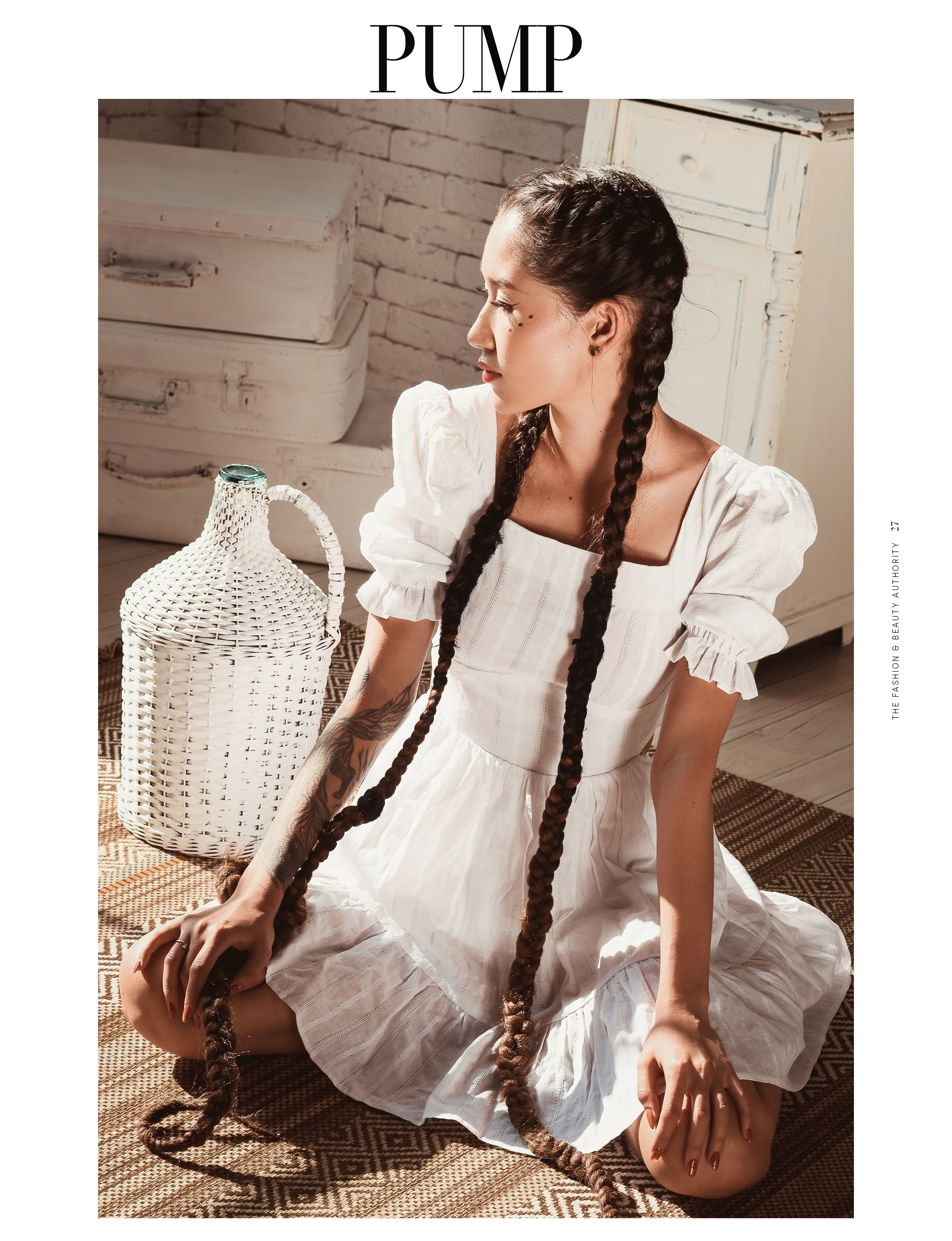 PUMP MAGAZINE Los Angeles, California ALIYA. Fashion фотограф Бишкек
