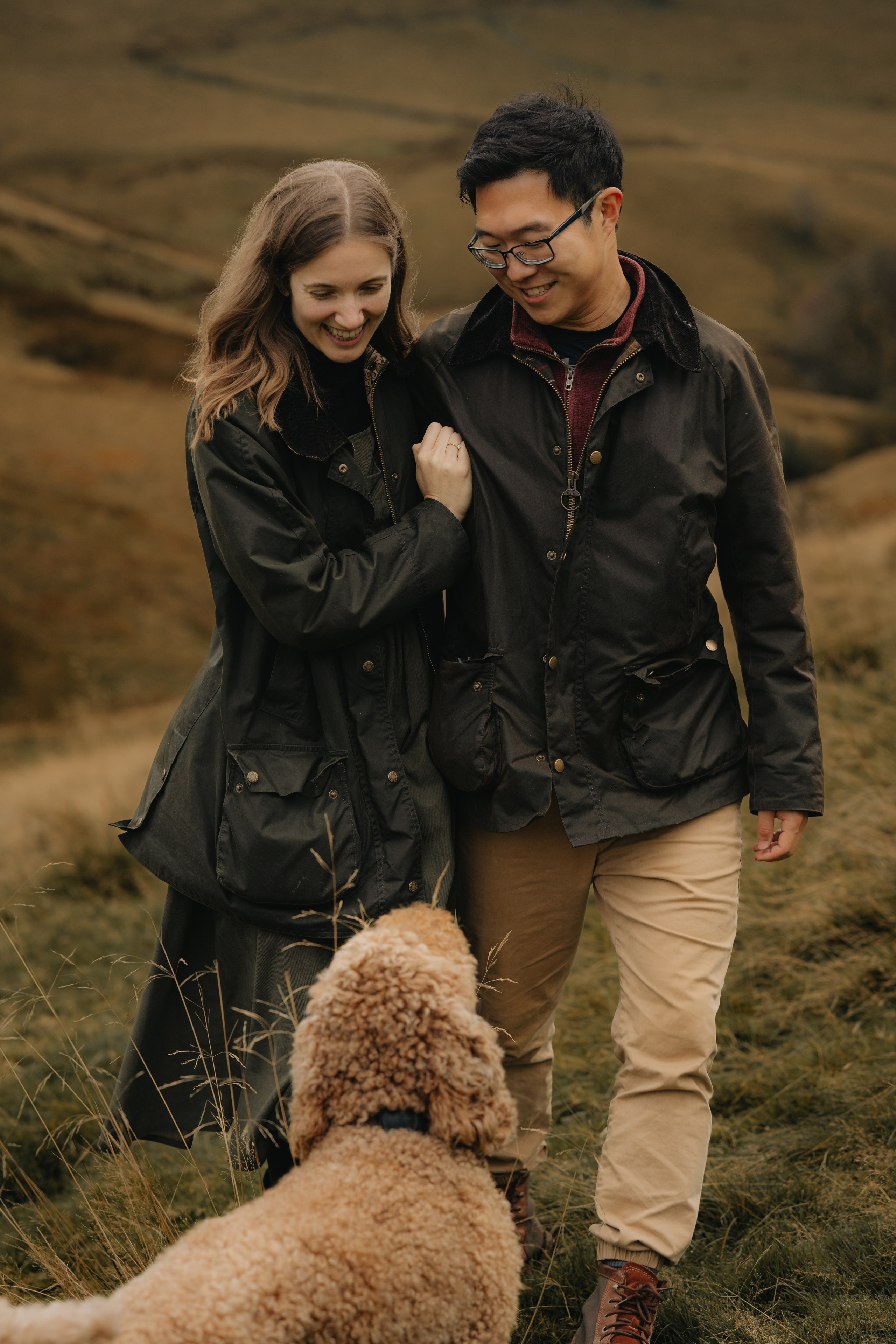 L & C in Peak District. Tania Gandrabur, photographer in West Midlands, England