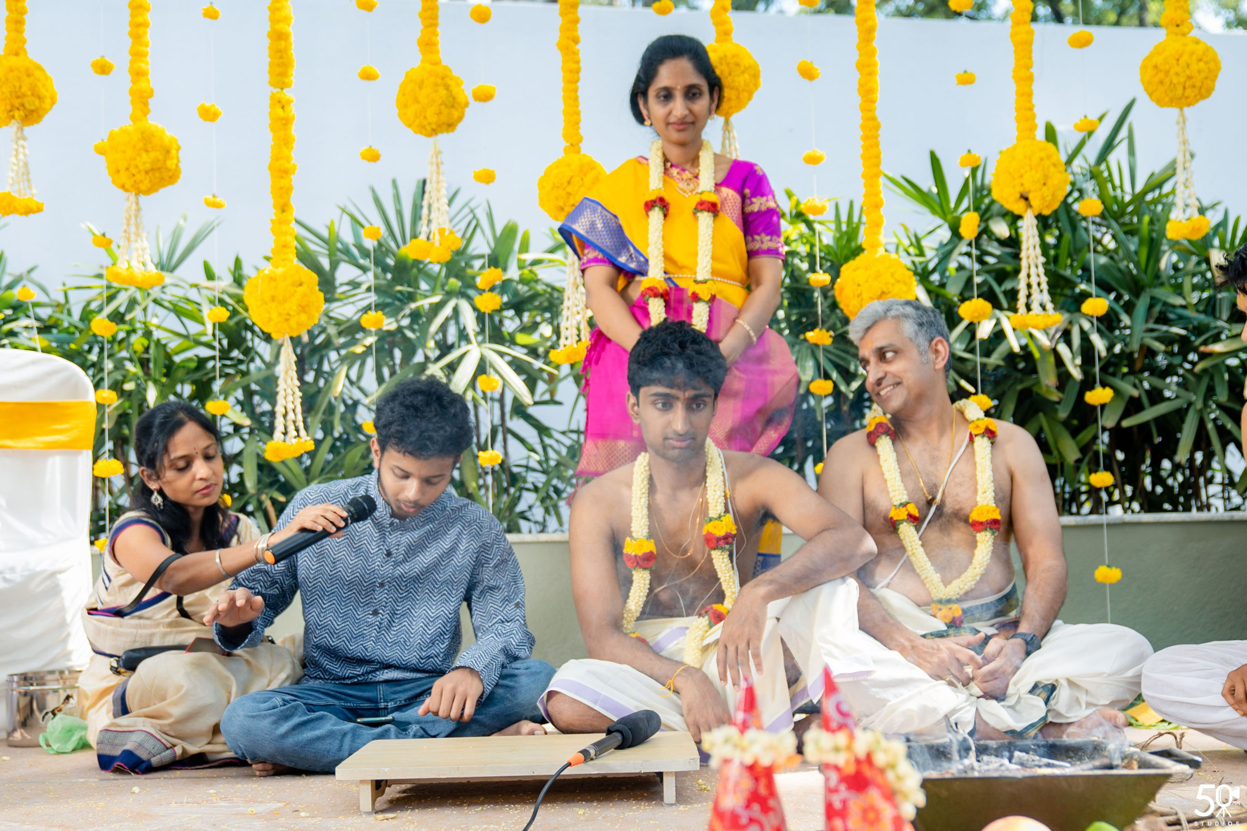 SANJAY AND SAKETH UPANAYANA. 50mm STUDIOS
