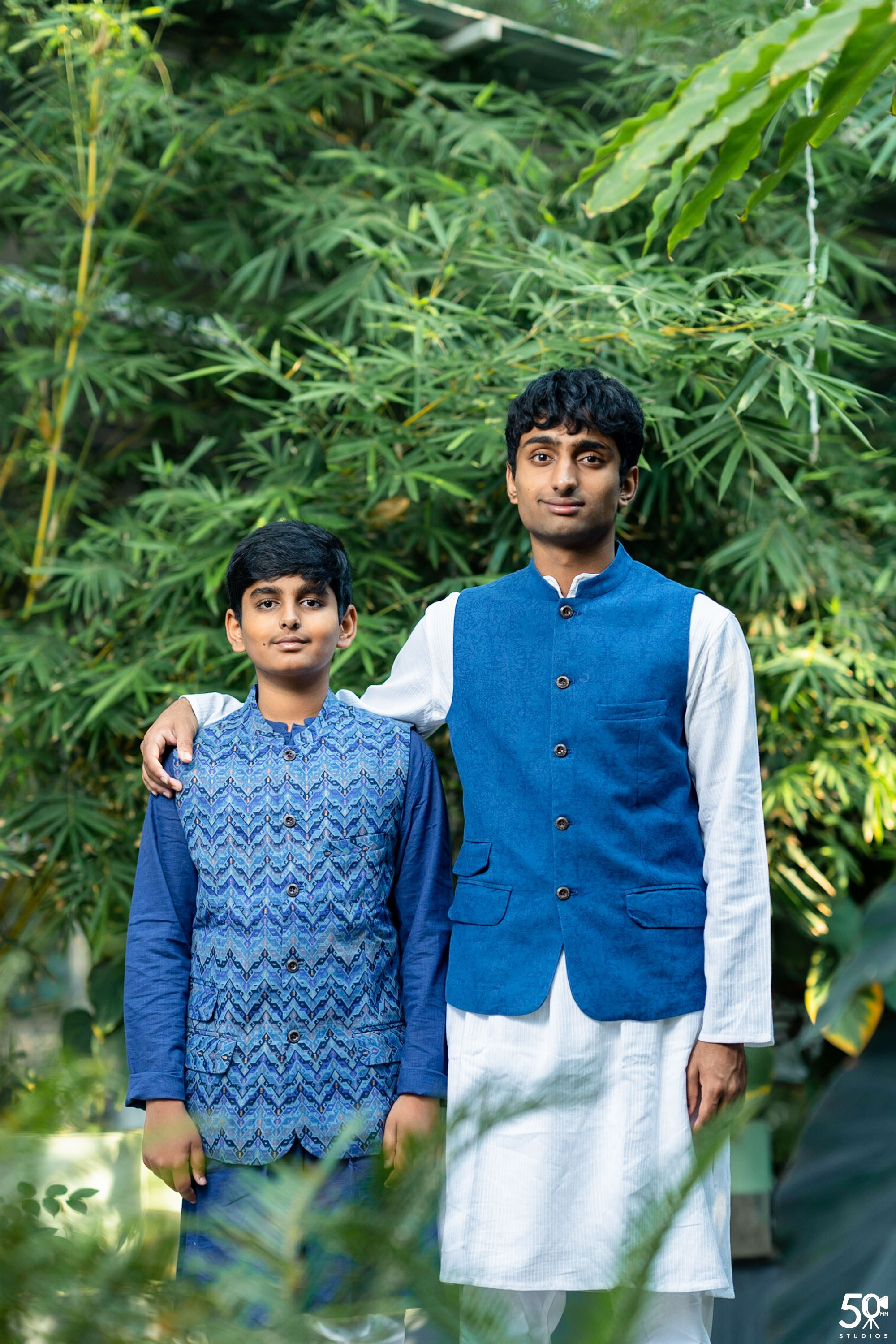 SANJAY AND SAKETH UPANAYANA. 50mm STUDIOS