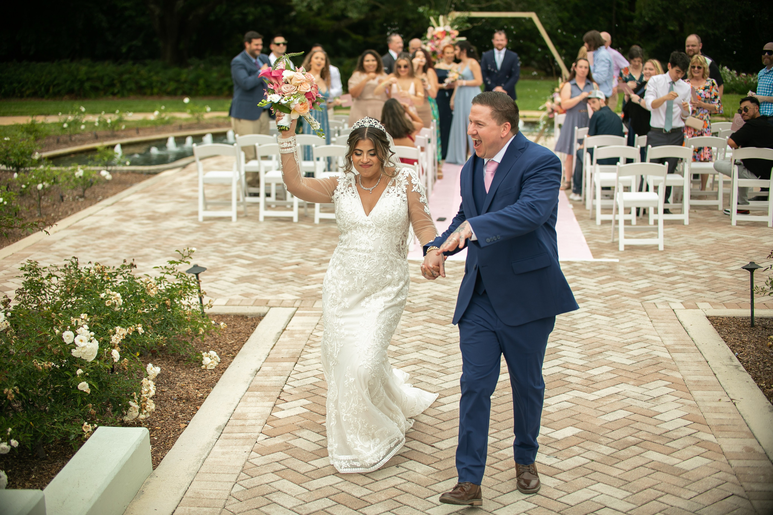 Wedding in The Lue Gardens intimate wedding photography. Lana Photography — Wedding & Family Photographer in Florida & Beyond