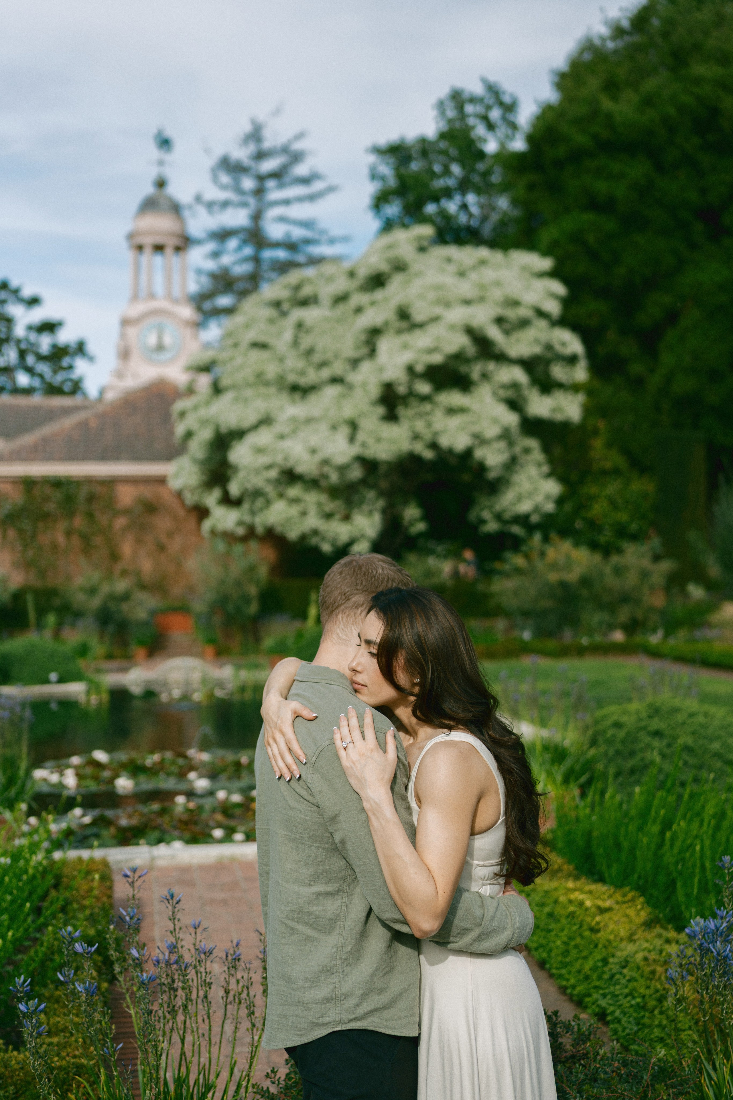 Engagement at Filoli Historic House & World-Class Garden. Wedding Photography & Videography Team in California, Los Angeles, San Francisco, San Diego and Travel