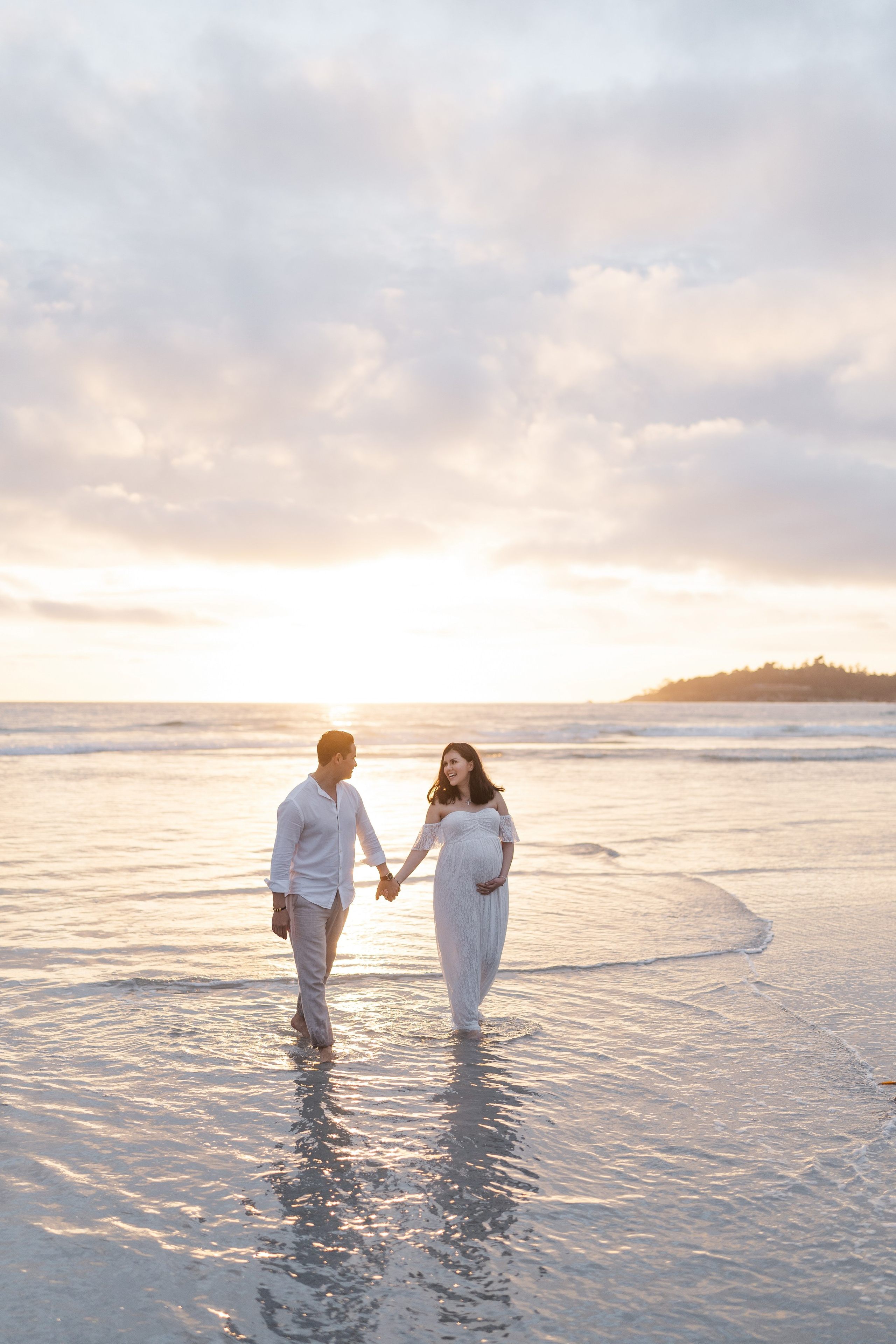 Luz Maternity Session at Carmel. Soulo Photography | San Francisco Bay Area Based Photographer