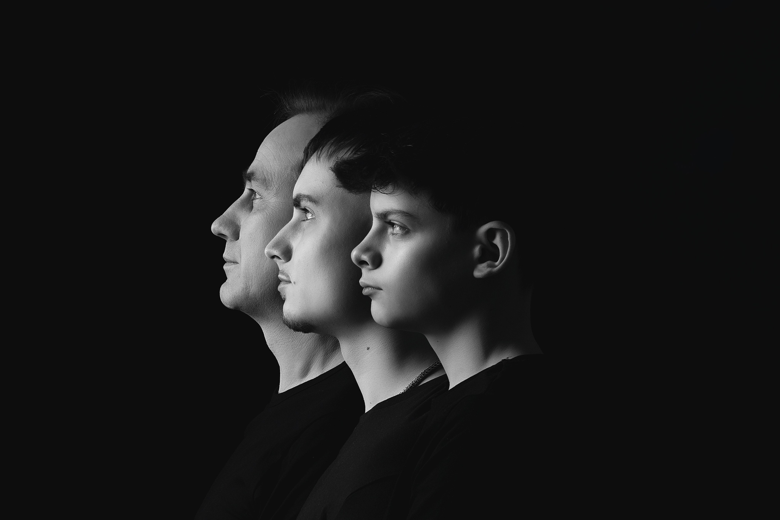 Generationsporträt. Fotografin Heidenheim / Newborn, Babybauch & Familie - Nadine Schmalz