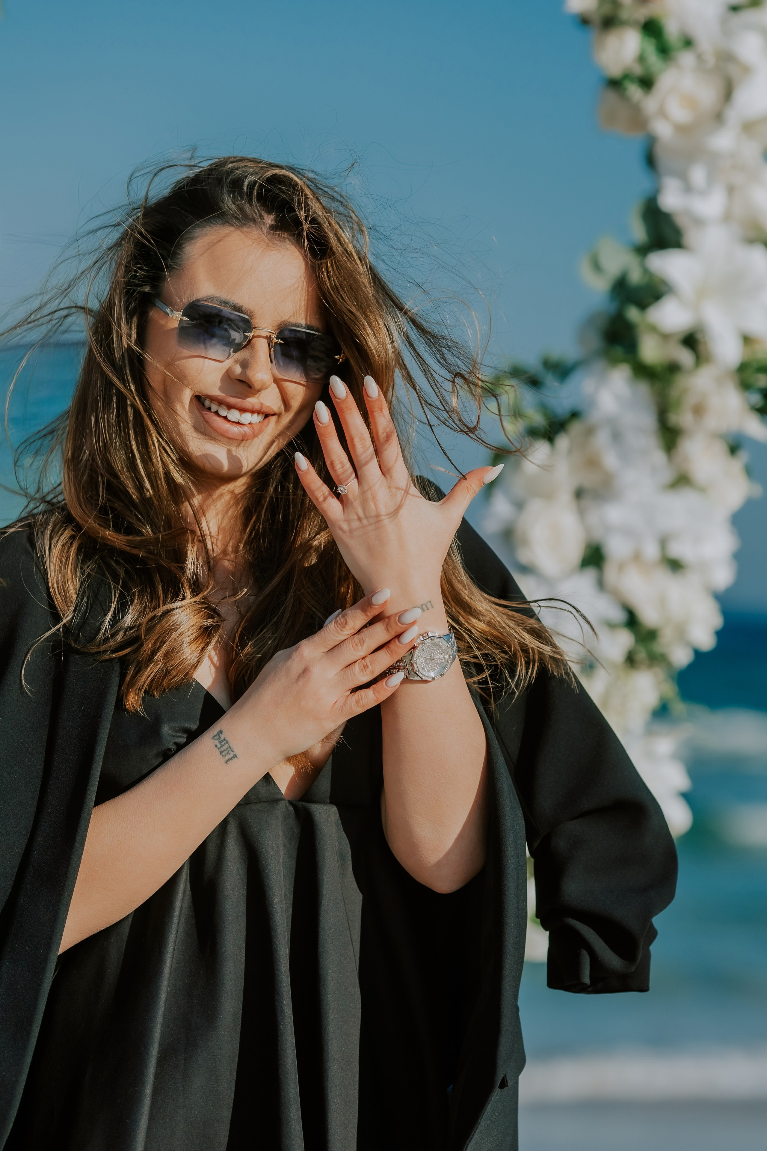 Годеж на плажа. Фотограф Ирина Йотова