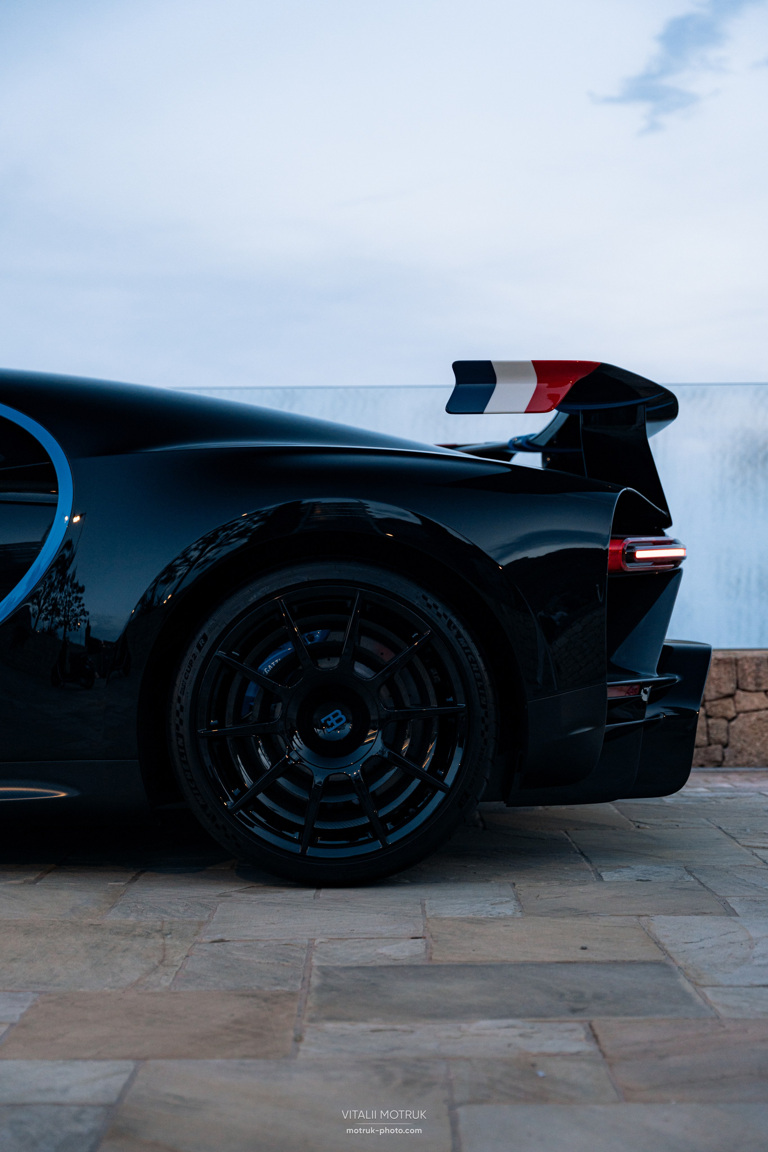 Bugatti Chiron. Photographe de voitures à Paris — Vitalii Motruk